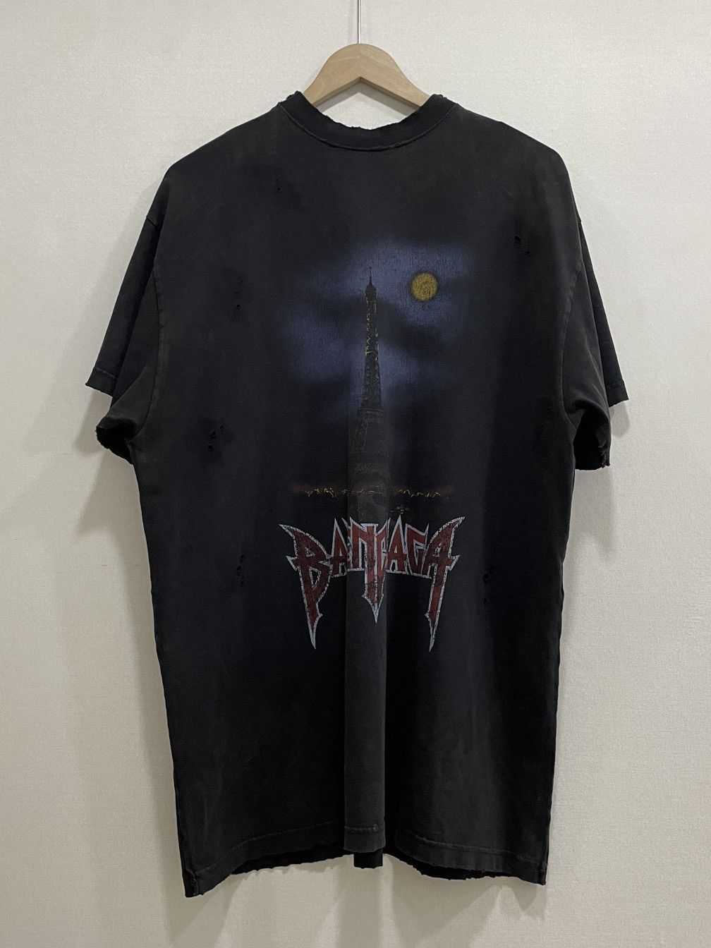 Balenciaga Balenciaga Eiffel Tower T-Shirt Size M Size US M / EU 48-50 / 2 - 1 Thumbnail