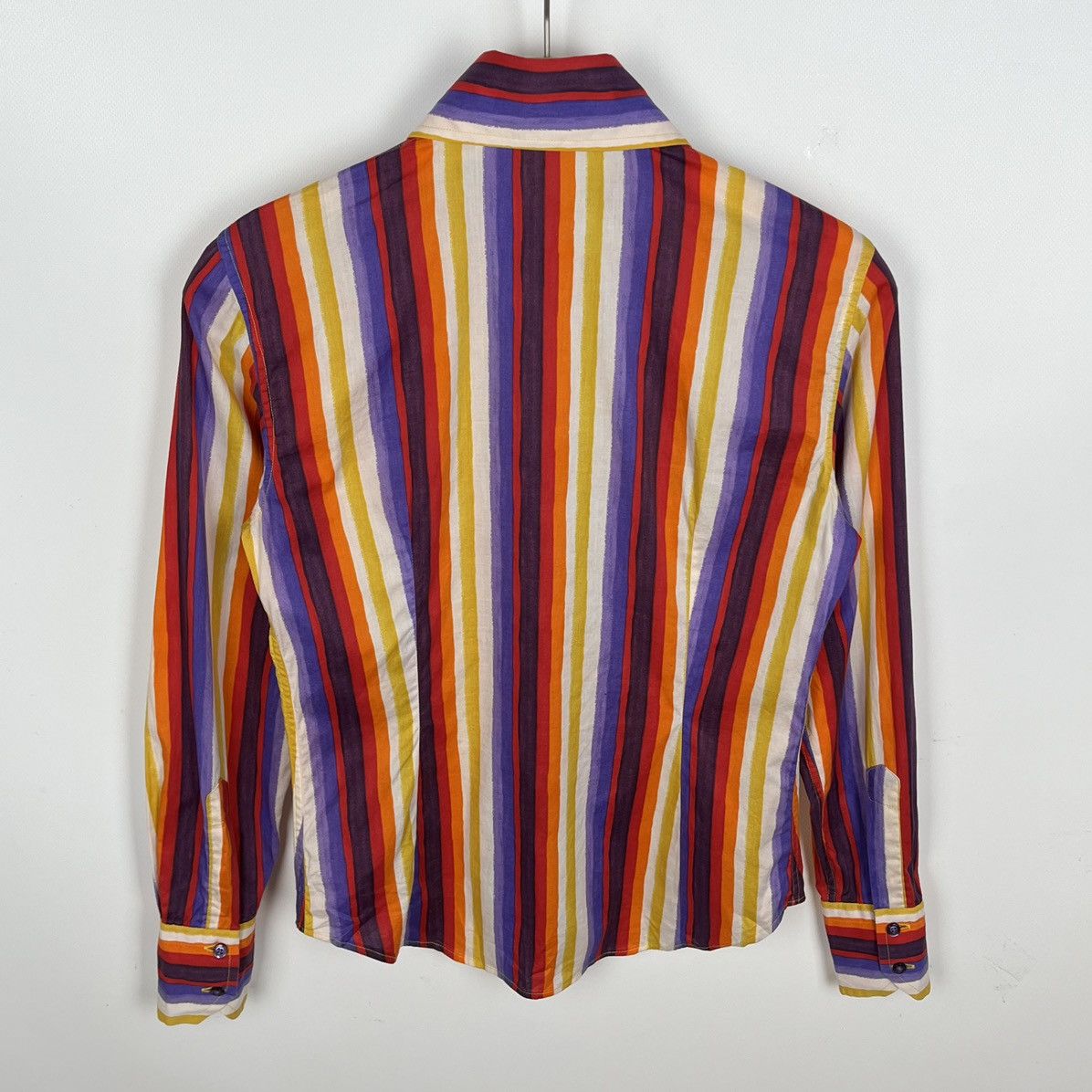 Etro Ladies Etro Milano stripped long sleeve button up Shirt Size XS / US 0-2 / IT 36-38 - 12 Thumbnail