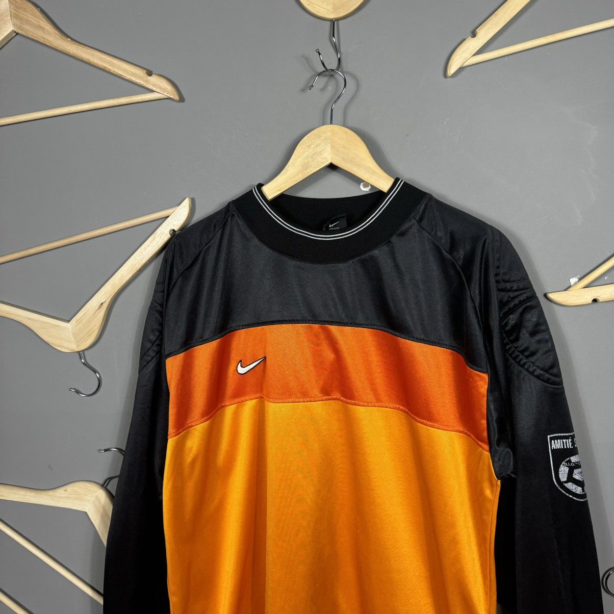 Vintage Vintage 90s Nike Soccer Goalkeeper Jersey Size US XL / EU 56 / 4 - 2 Thumbnail