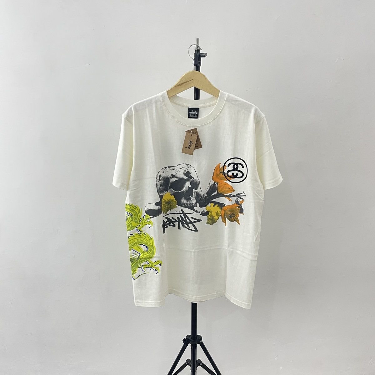 Stussy STUSSY STRIKE PIG DYED TEE MEDIUM Size US M / EU 48-50 / 2 - 2 Thumbnail