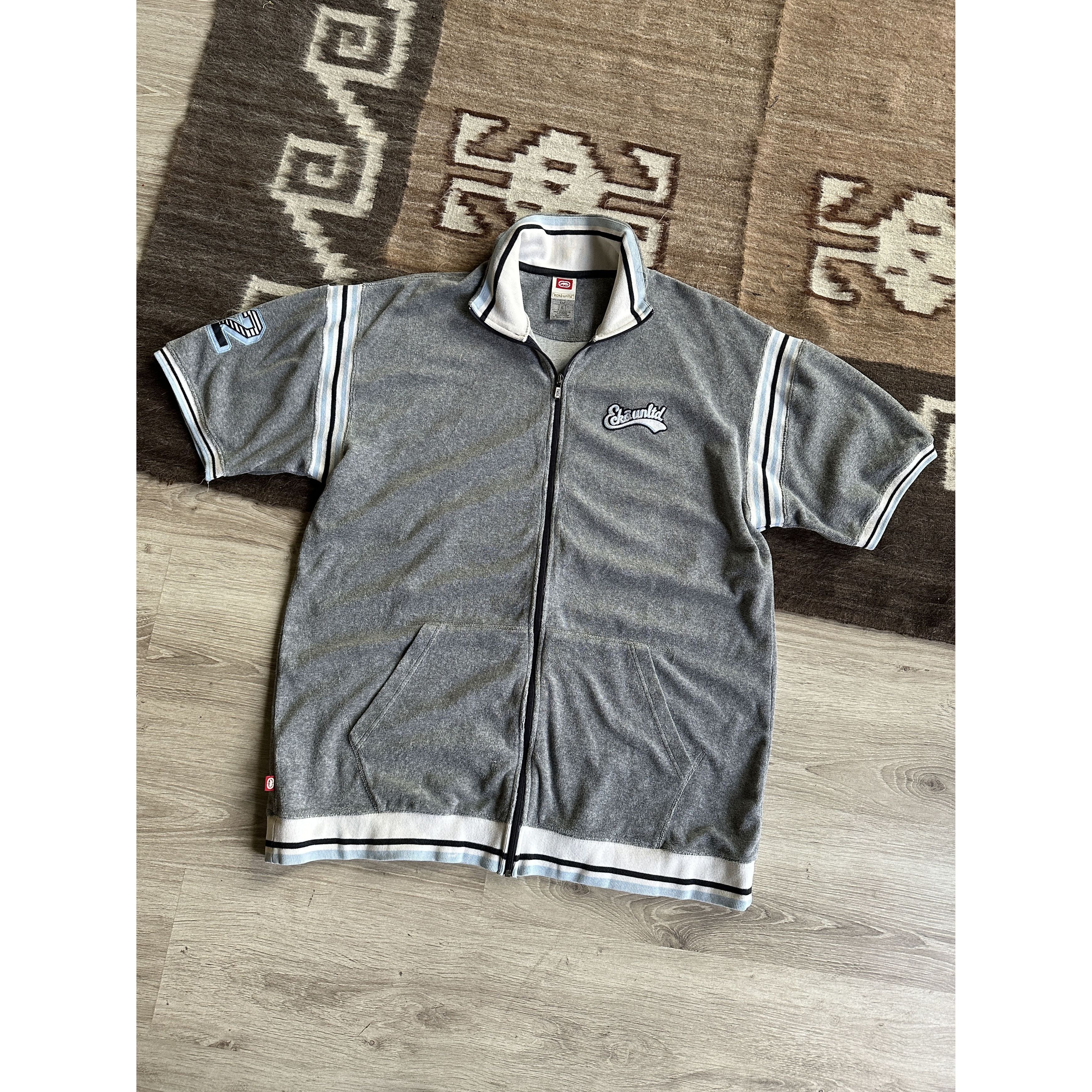 Ecko Unltd. Ecko Unltd Vintage Terry Full Zip Sweatshirt Jacket 7899AC Size US XL / EU 56 / 4 - 1 Thumbnail
