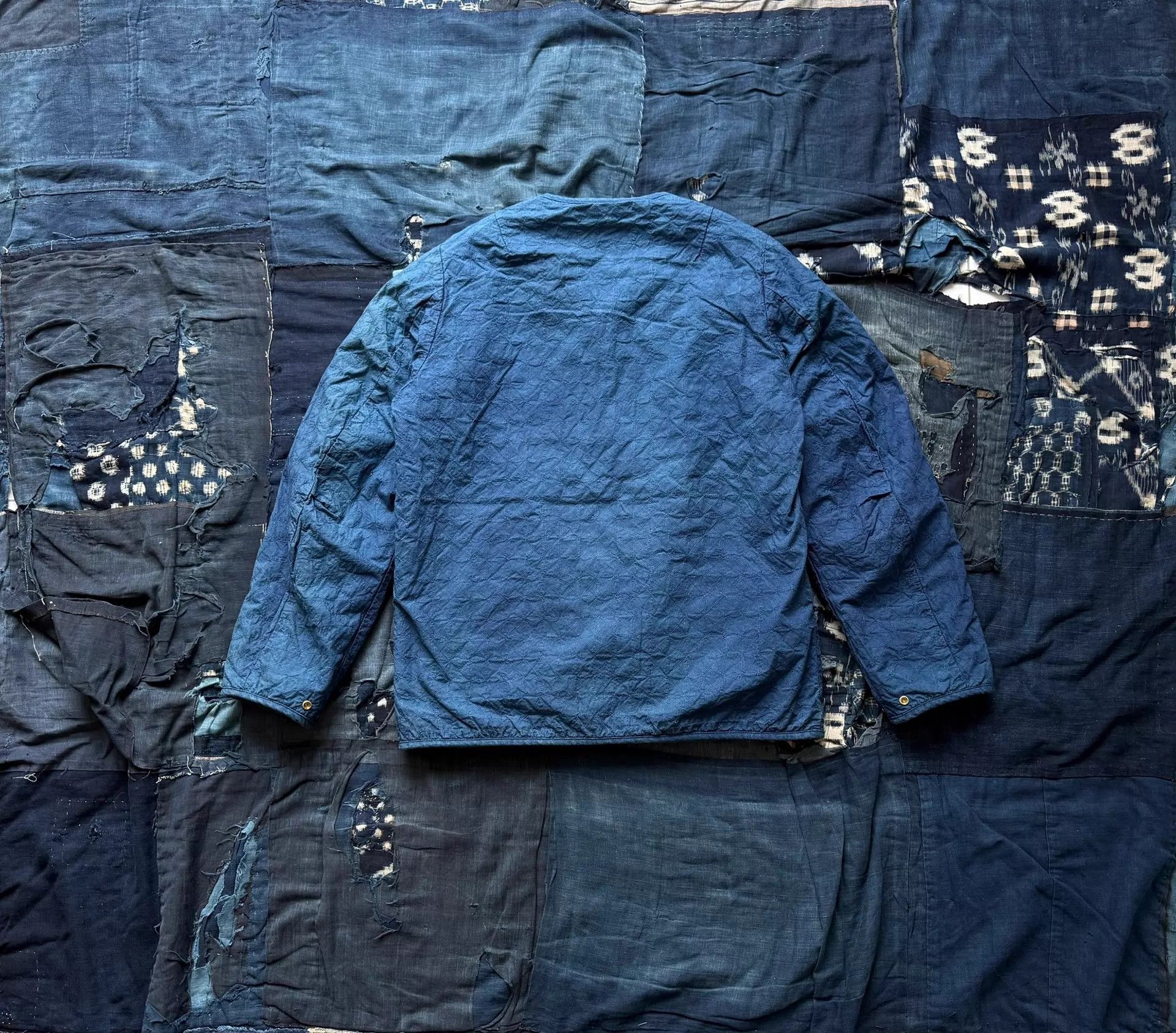 Visvim visvim 17aw ict iris liner jkt indigo sashiko double size 2 Size US M / EU 48-50 / 2 - 3 Thumbnail