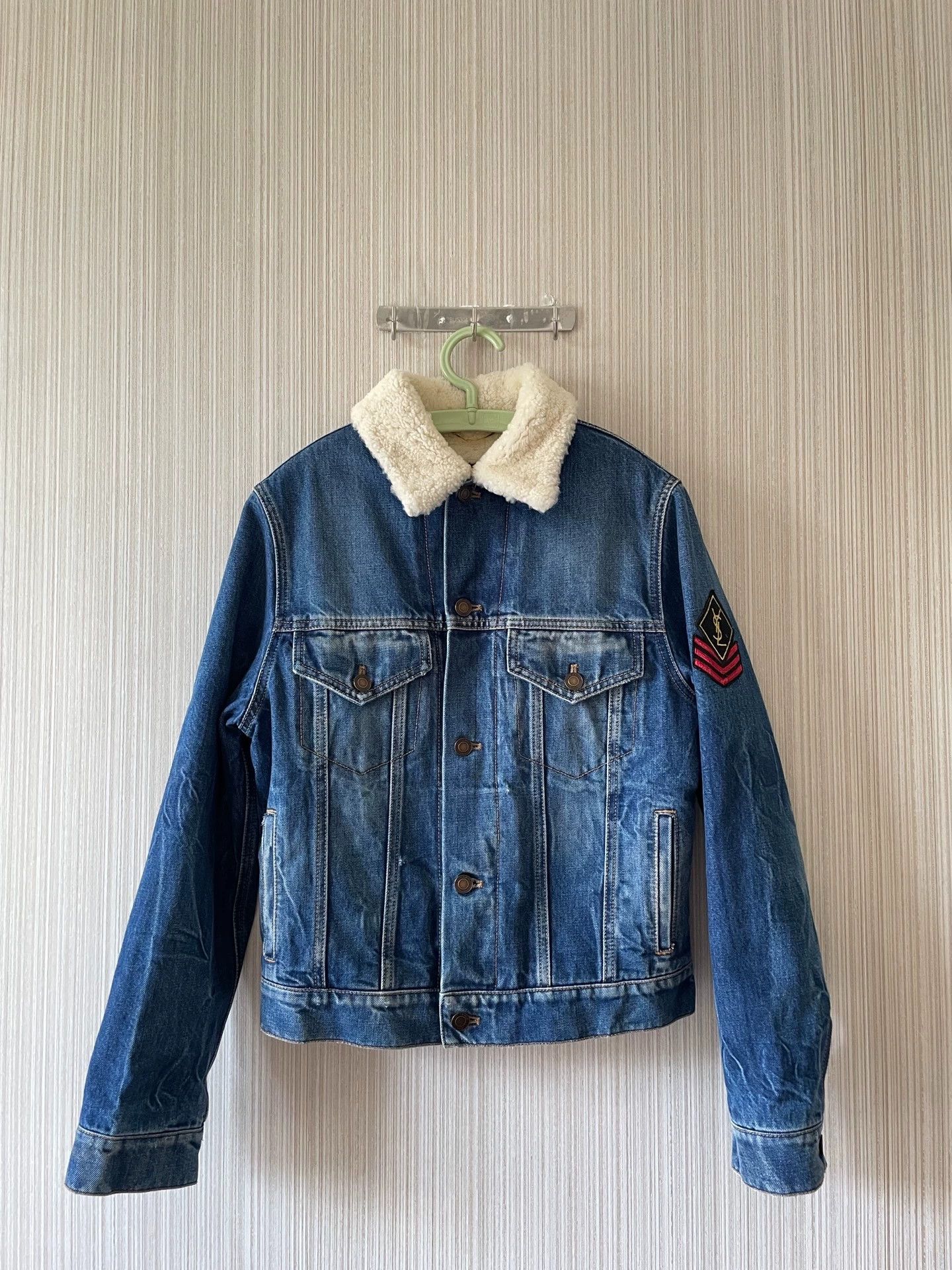 Saint Laurent Paris Saint Laurent Paris Lamb wool jacket Size US XS / EU 42 / 0 - 1 Thumbnail