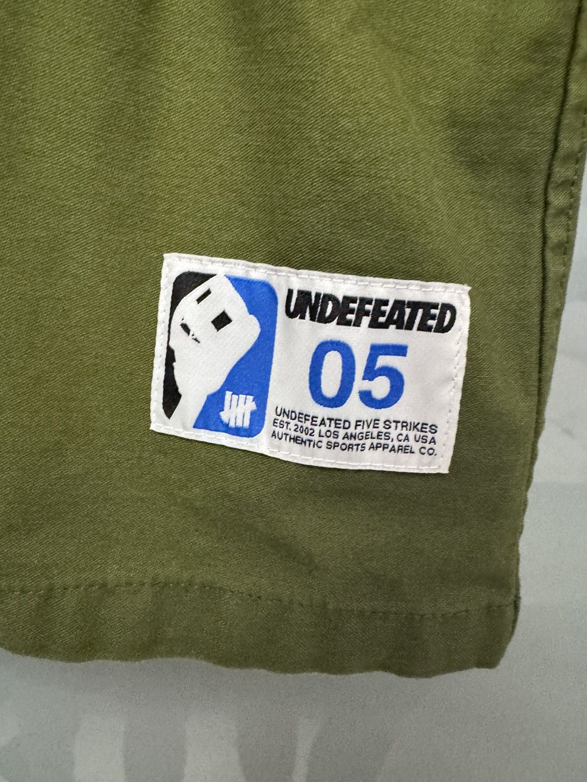 Undefeated Undefeated embroided baseball shirt Size US L / EU 52-54 / 3 - 4 Thumbnail