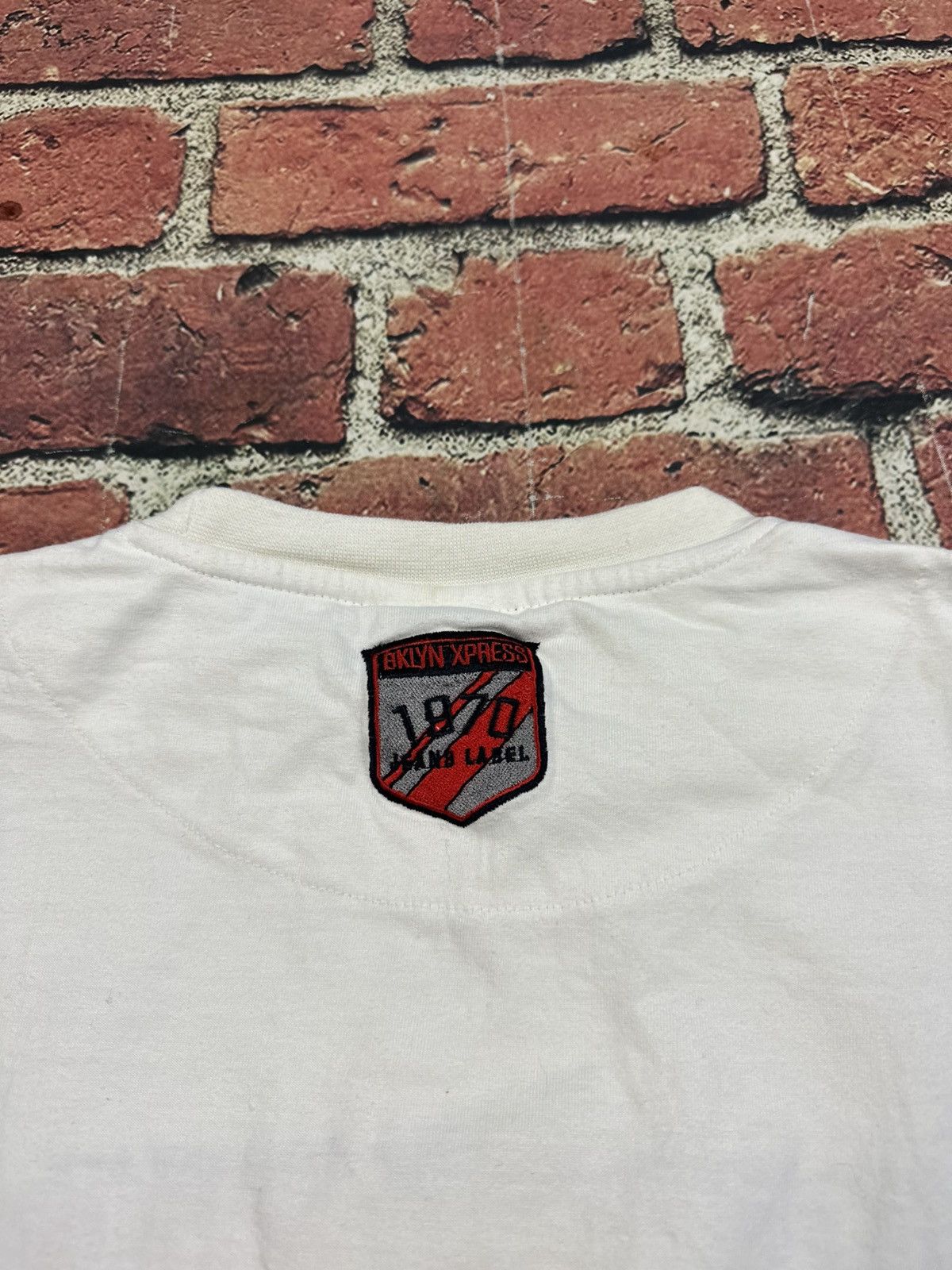 Brooklyn Xpress Vintage Y2K Brooklyn Xpress T Shirt Hip Hop Embroidered Logo Size US M / EU 48-50 / 2 - 5 Thumbnail