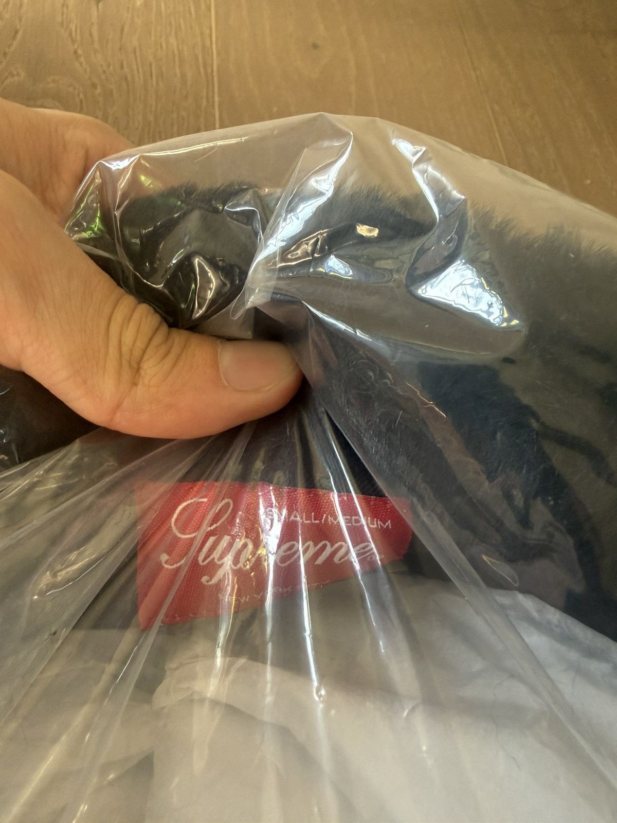 Supreme FW25 SUPREME BLACK USHANKA HAT S/M Small Medium In Hand Size ONE SIZE - 3 Thumbnail