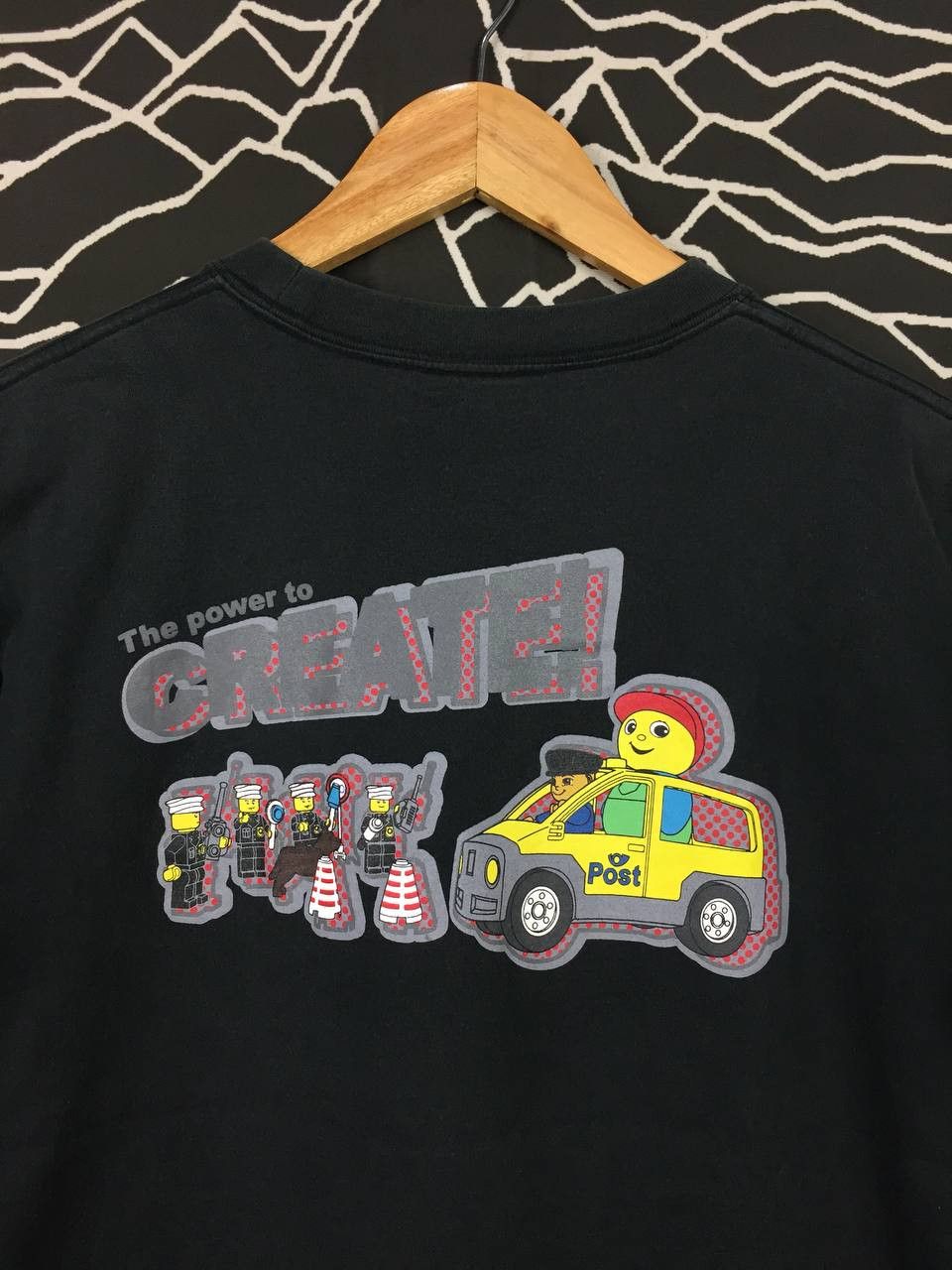 LEGO × Vintage Vtg Lego The Power Of Create Graphic Tee Size US M / EU 48-50 / 2 - 6 Thumbnail