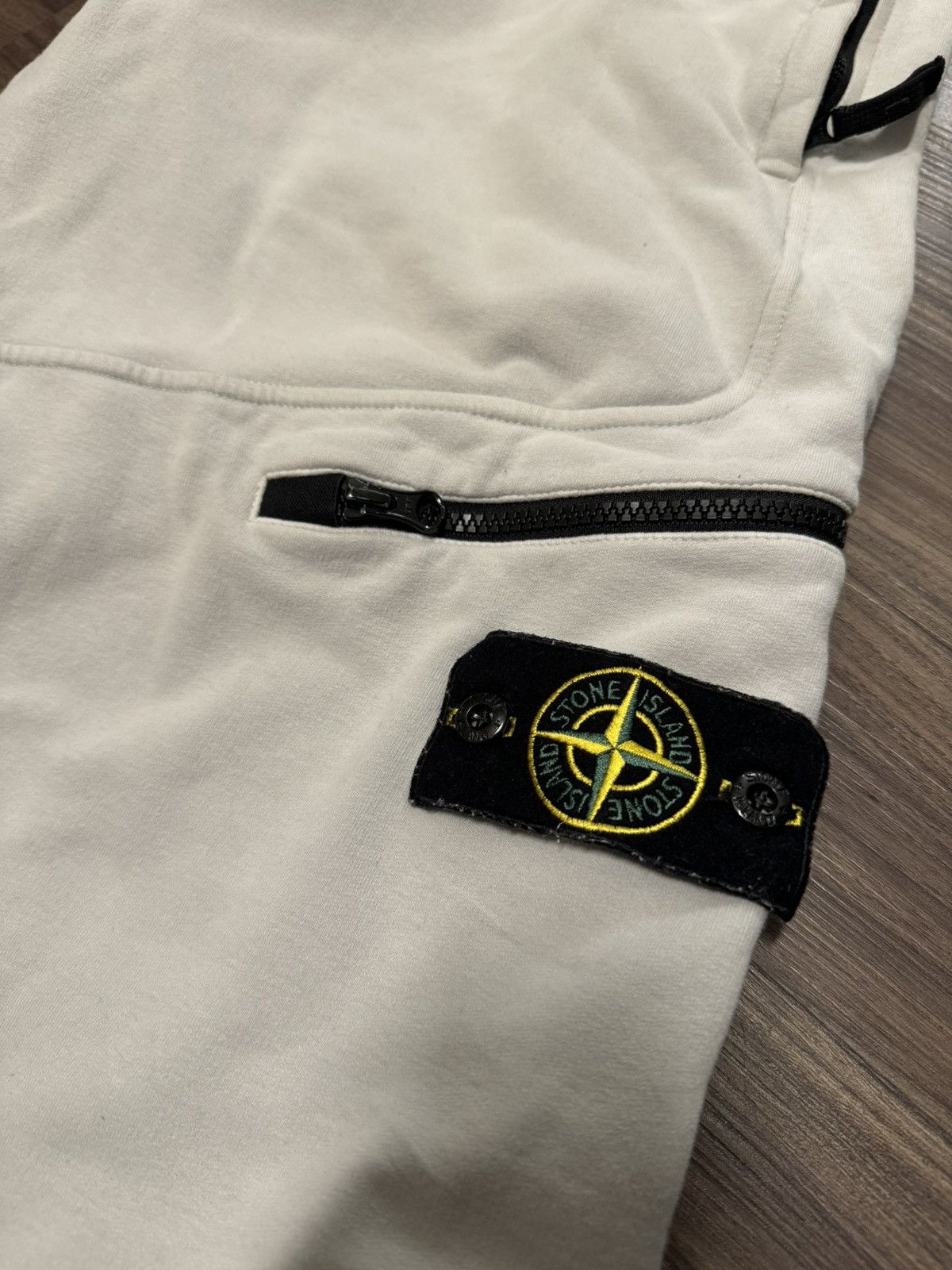 Stone Island Stone Island Cargo Joggers 'Pearl Grey' - 771561251 V0061 Size US 32 / EU 48 - 3 Thumbnail