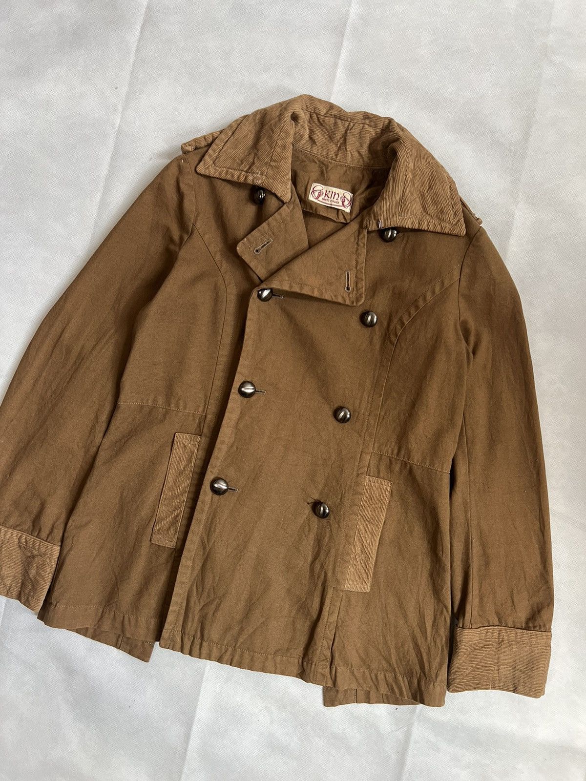 Japanese Brand Kin Dress Maker Double Collar Japanese Brand Women's Coat Size M / US 6-8 / IT 42-44 - 8 Thumbnail