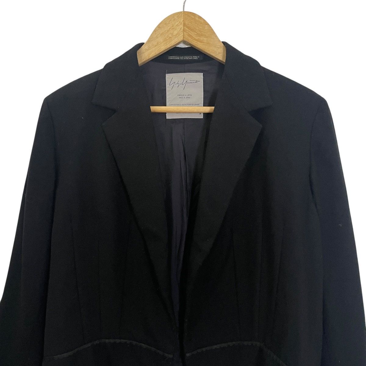 Yohji Yamamoto Yohji Yamamoto Luxury Coat Jacket Size US S / EU 44-46 / 1 - 2 Thumbnail