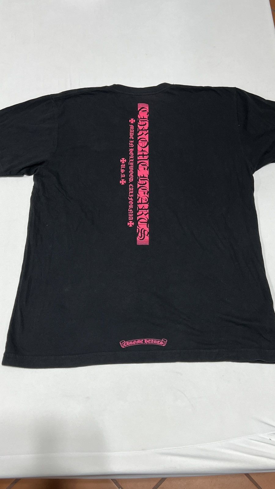 Chrome Hearts Chrome Hearts Pink Vertical Logo Size US L / EU 52-54 / 3 - 12 Thumbnail