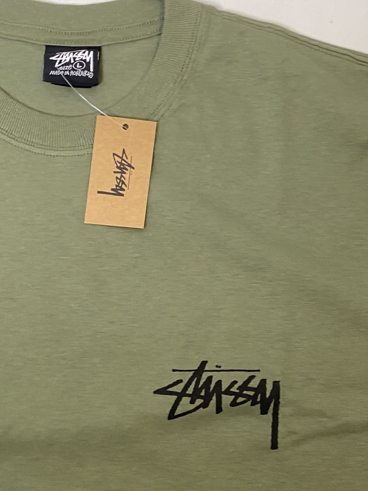 Stussy Tee Stüssy Stoxk Dog size L new tag Size US L / EU 52-54 / 3 - 9 Thumbnail