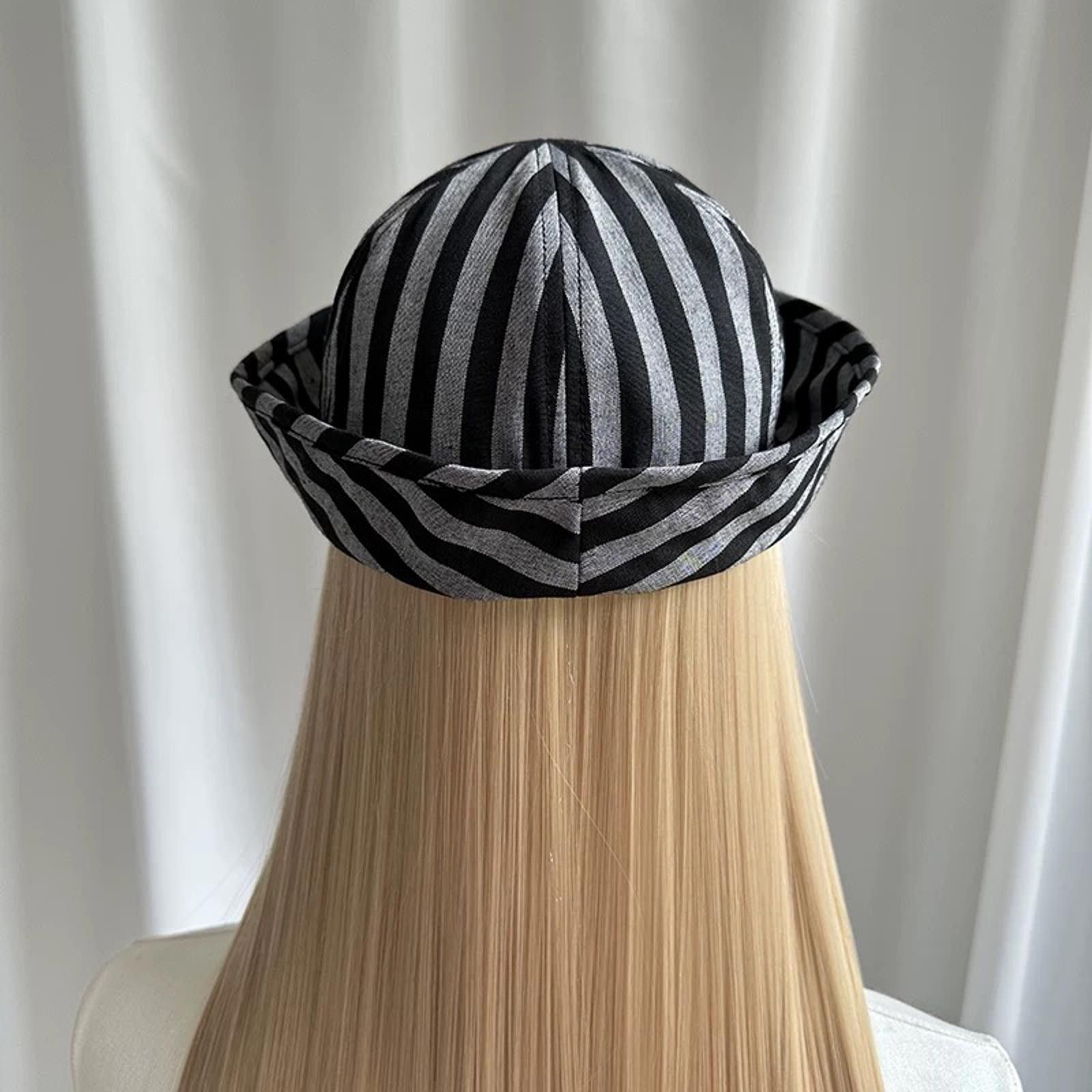 Japanese Brand Retro Black Grey Beret Sailor Cap Y2K French Girl Aesthetic Size ONE SIZE - 5 Thumbnail