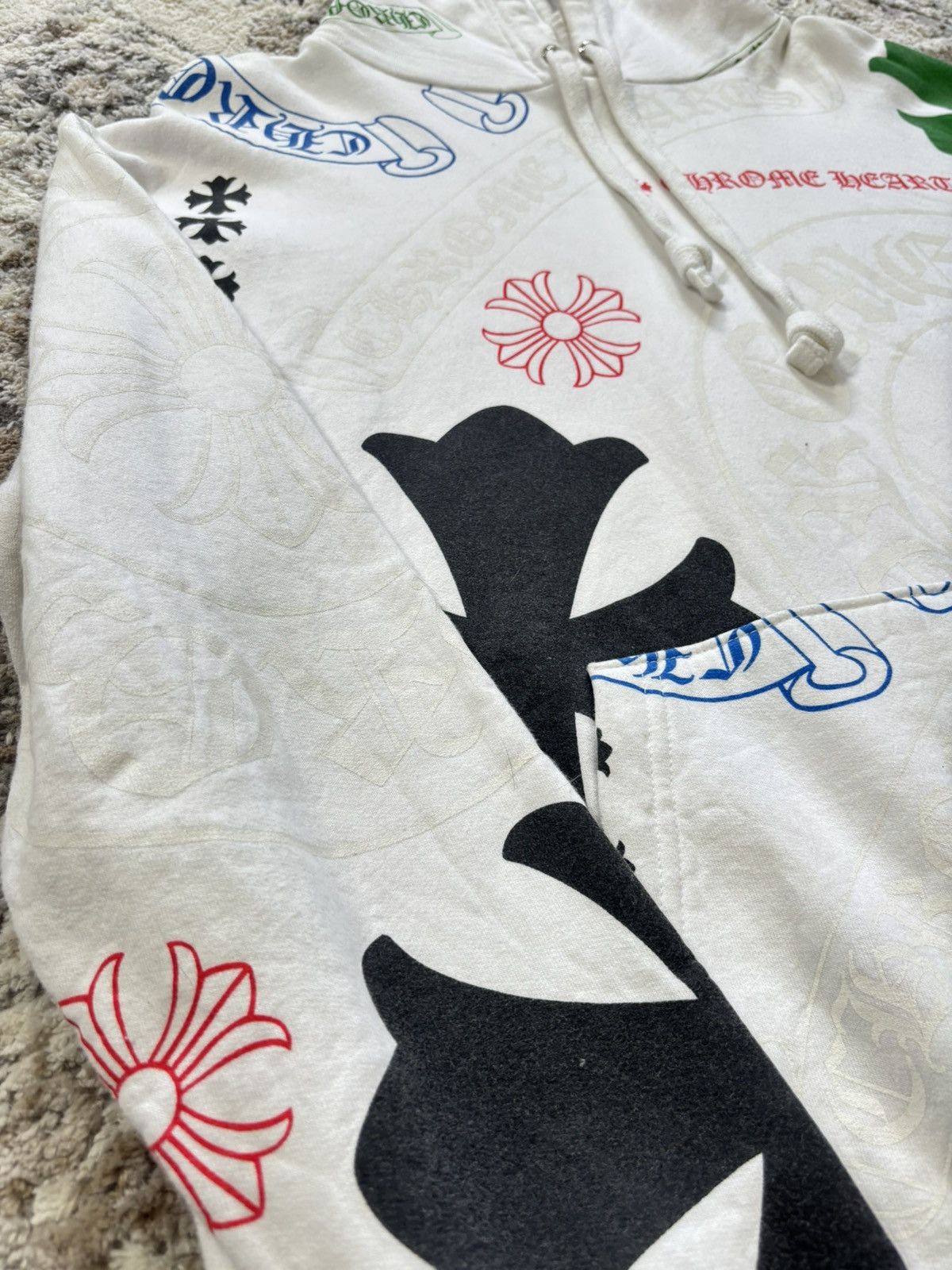 Chrome Hearts Chrome Hearts Multi Cross Hoodie Size US S / EU 44-46 / 1 - 2 Thumbnail
