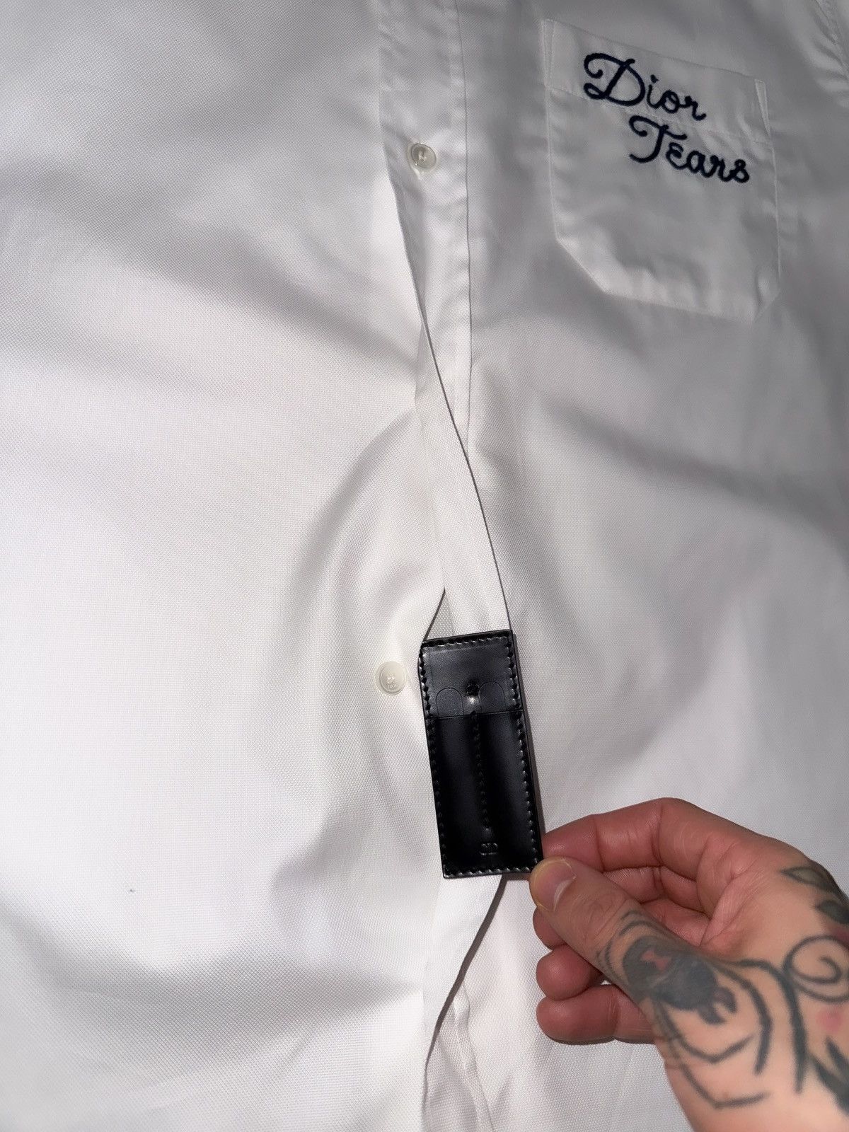 DENIM TEARS × Dior Dior x DENIM TEARS logo shirt Size US XL / EU 56 / 4 - 5 Thumbnail