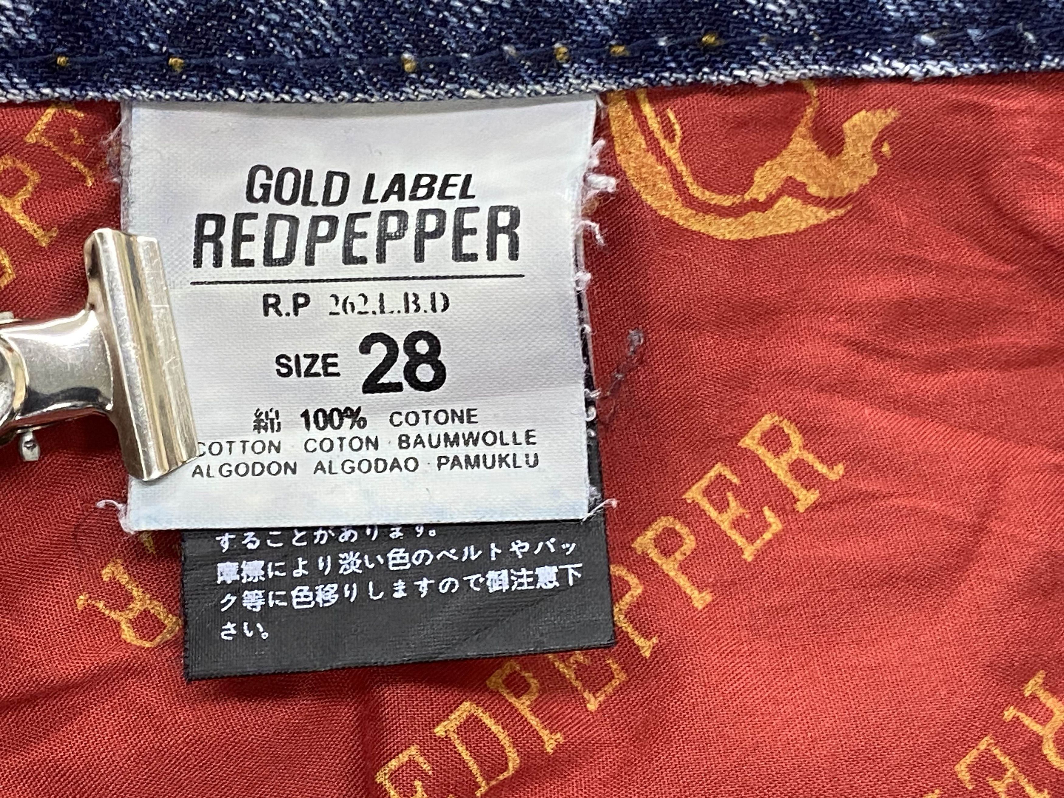 Japanese Brand Red Pepper Denim Bootcut Jeans Japanese Jeans Size 28" / US 6 / IT 42 - 9 Thumbnail