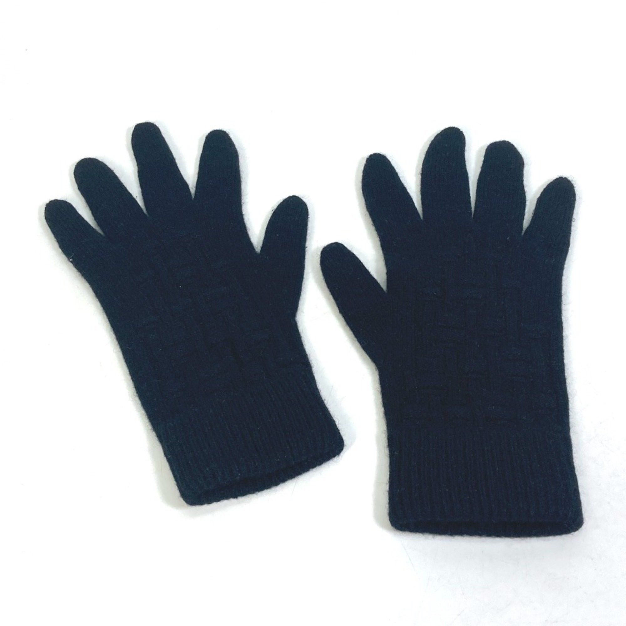 Hermes Hermes Glove gloves Black Size ONE SIZE - 1 Thumbnail