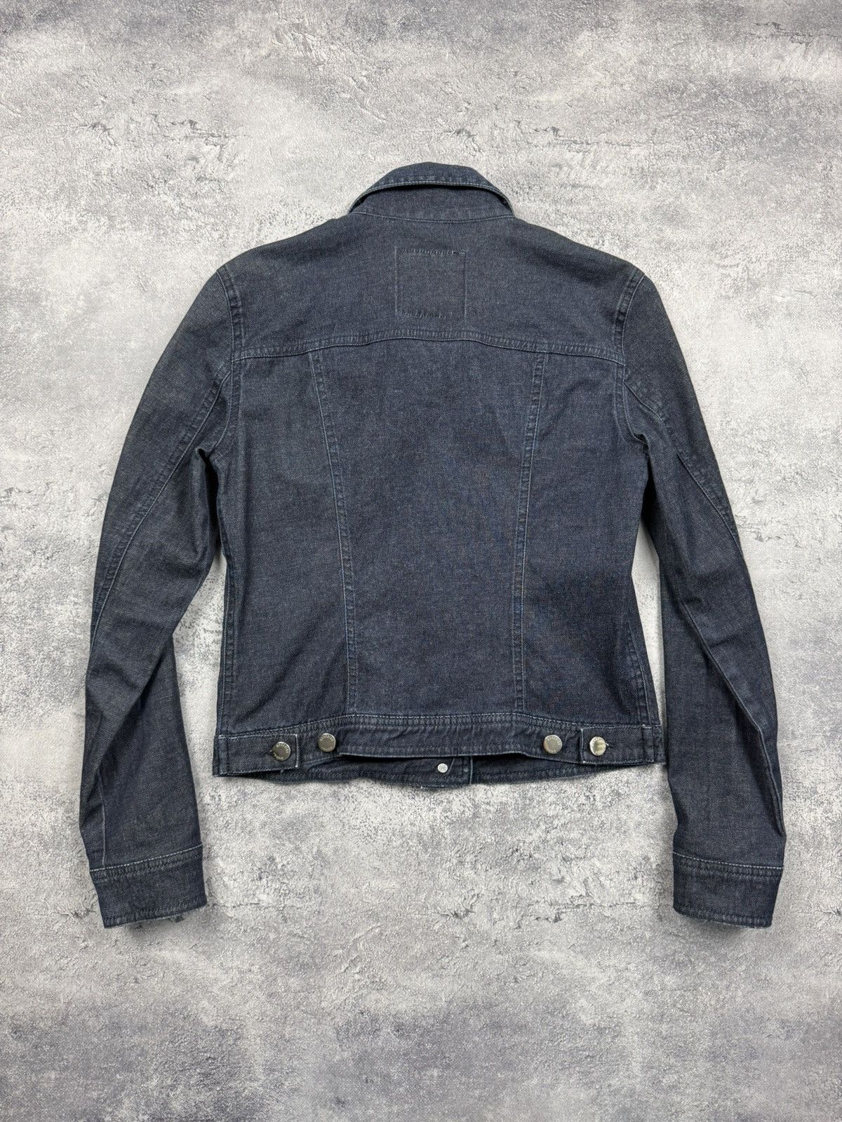 Moschino Vintage Moschino Jeans Denim Jacket Blazer Size M / US 6-8 / IT 42-44 - 18 Thumbnail