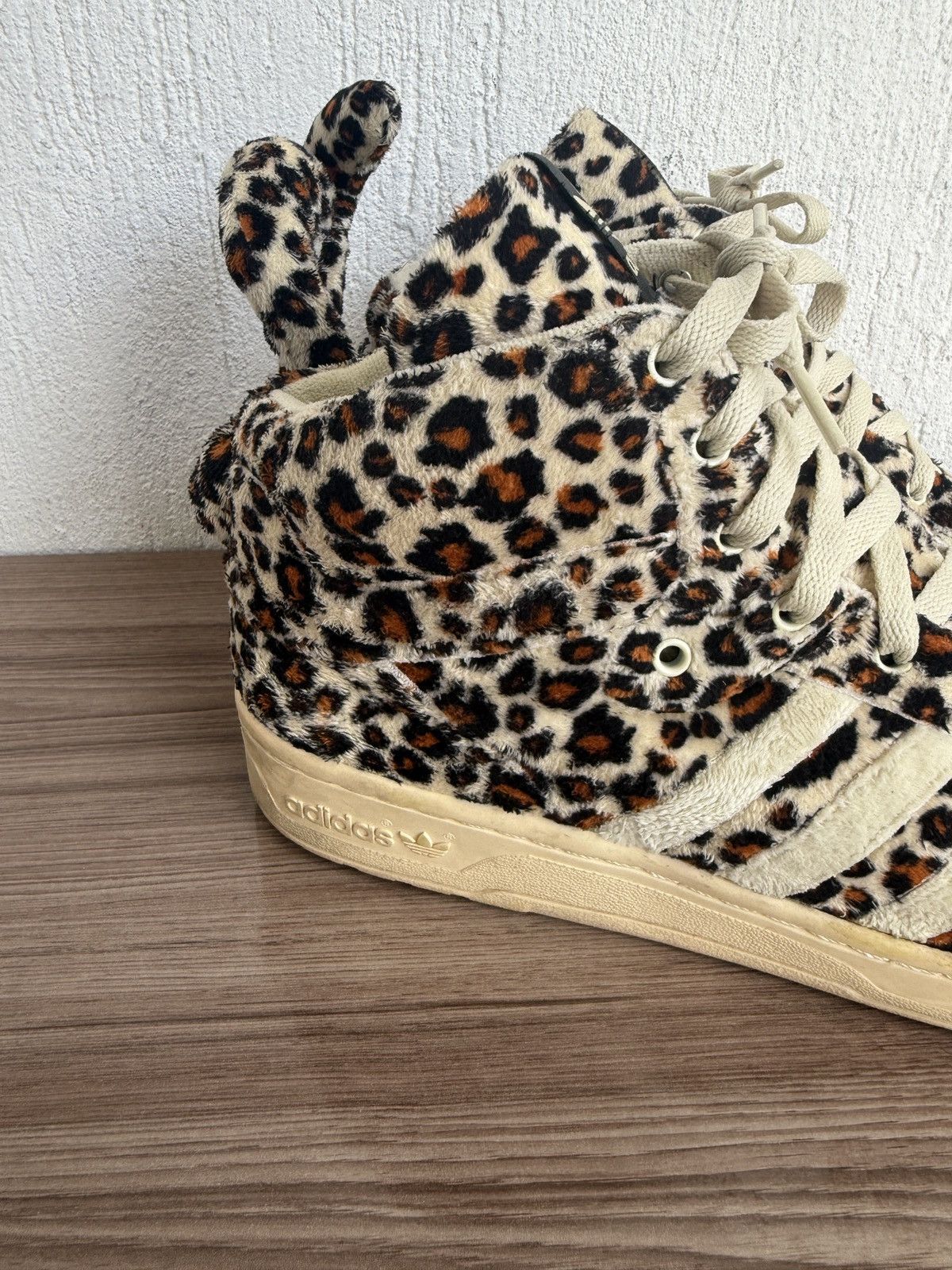 Adidas × Jeremy Scott Leopard sandstorm sneaker Size US 11 / EU 44 - 8 Thumbnail