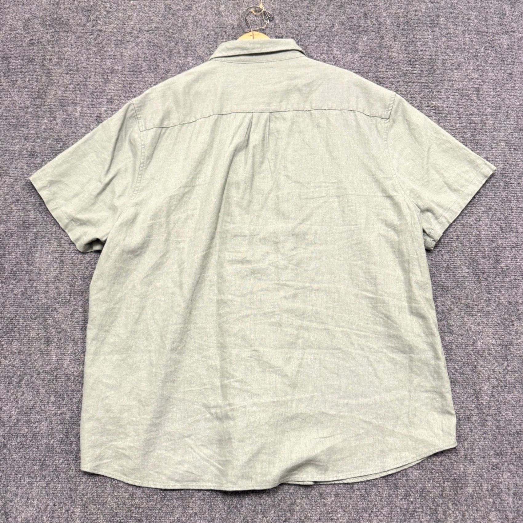 Lucky Brand Lucky Brand Dress Shirt Men's XL Button Up 100% Cotton Gray Casual California Gray Men XL Regular Size Shirt Size US XL / EU 56 / 4 - 2 Thumbnail
