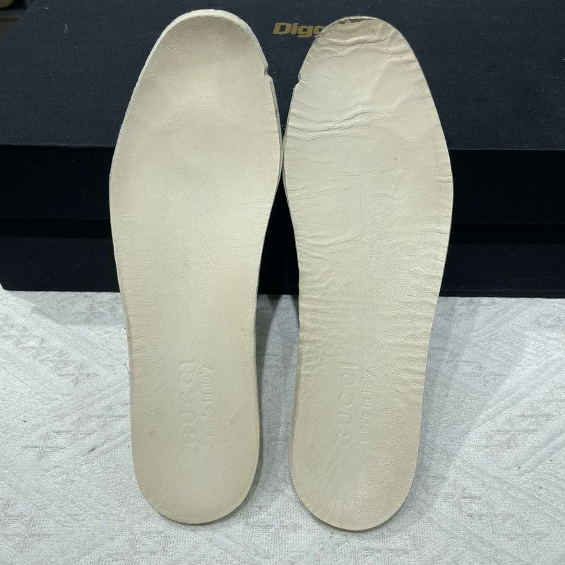 Gucci Gucci Rhyton Classic Logo Low-Top Sneakers for Men - Size US 8.5 / EU 41-42 - 4 Thumbnail