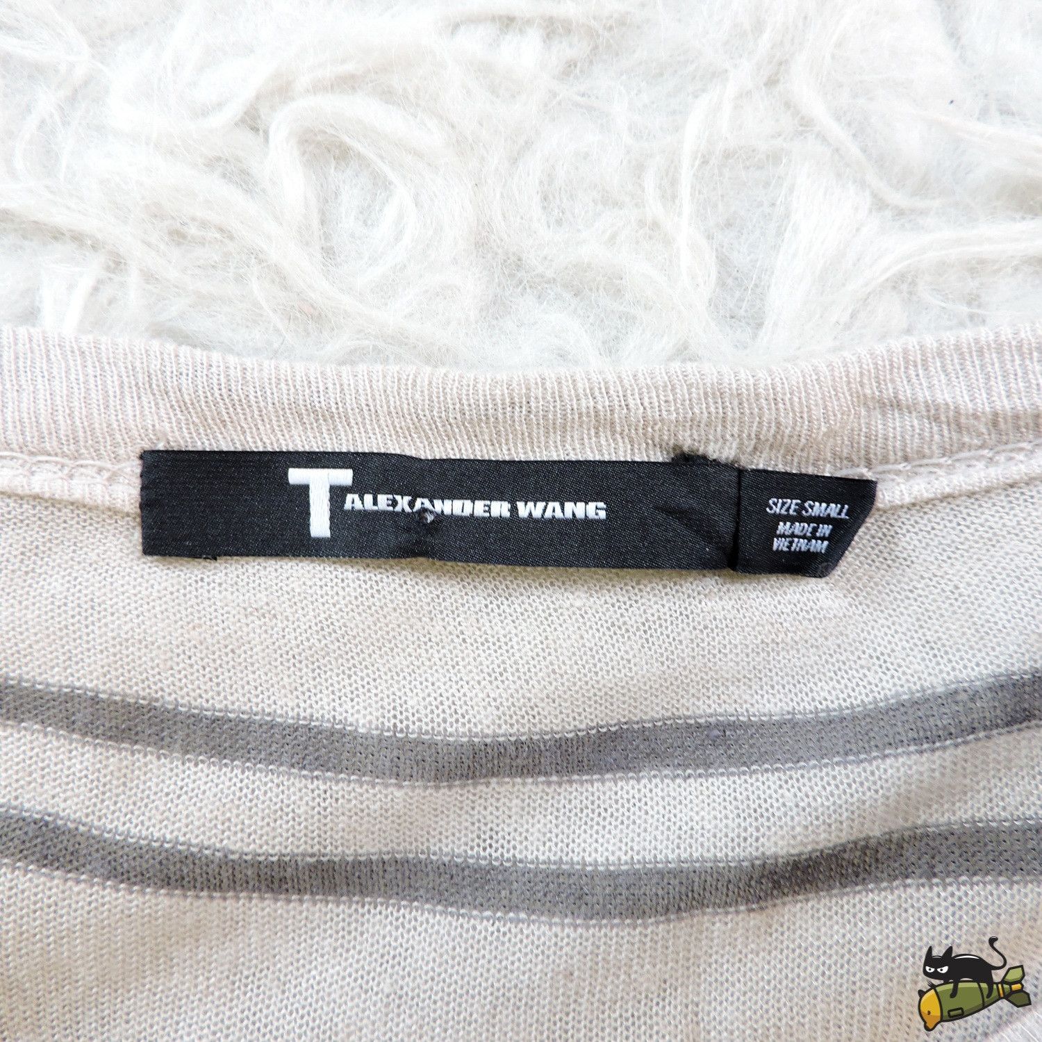 Alexander Wang T BY ALEXANDER WANG STRIPED T-SHIRT Size US S / EU 44-46 / 1 - 2 Thumbnail