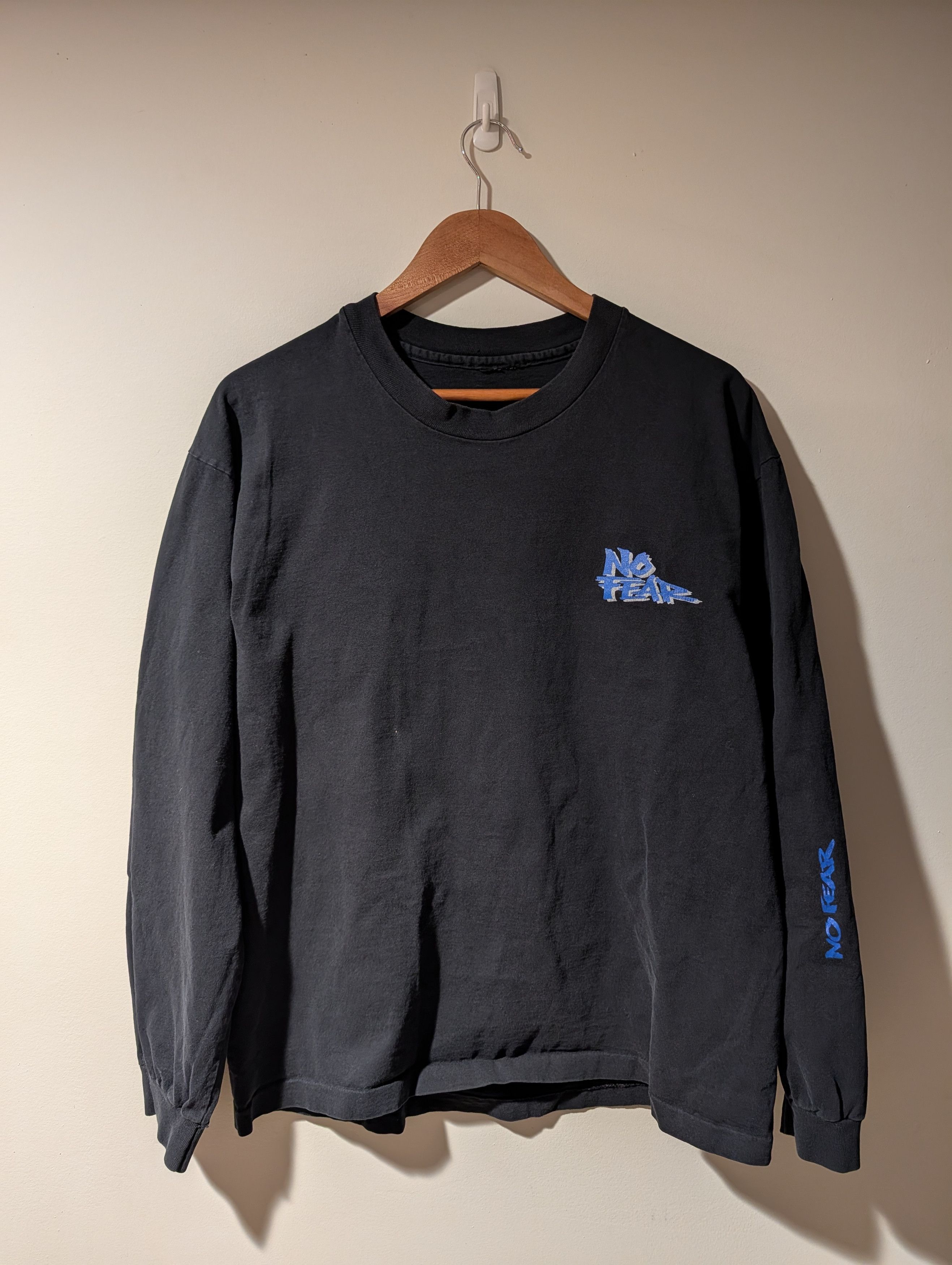 No Fear Vintage 90s No Fear To Err is Human to Lose Long-Sleeve Size US L / EU 52-54 / 3 - 4 Thumbnail