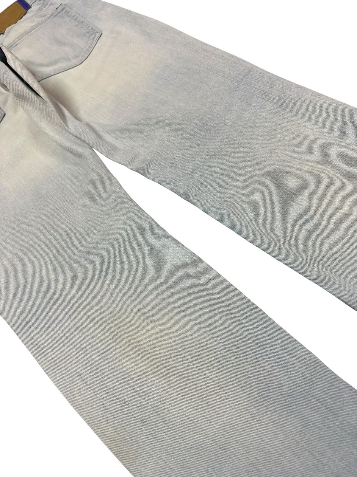 Bershka Vtg Bershka Blue Washed Distressed Jeans Size 28" / US 6 / IT 42 - 7 Thumbnail