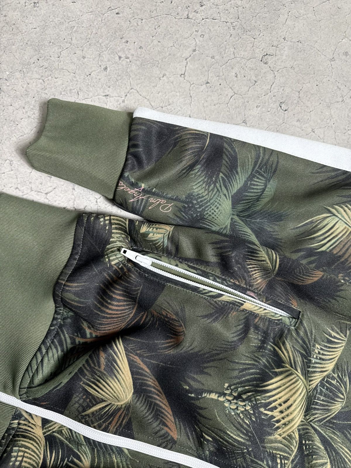 Palm Angels Palm Angels Jungle Full Zip Track Jacket Luxury Size XS Size US XS / EU 42 / 0 - 7 Thumbnail