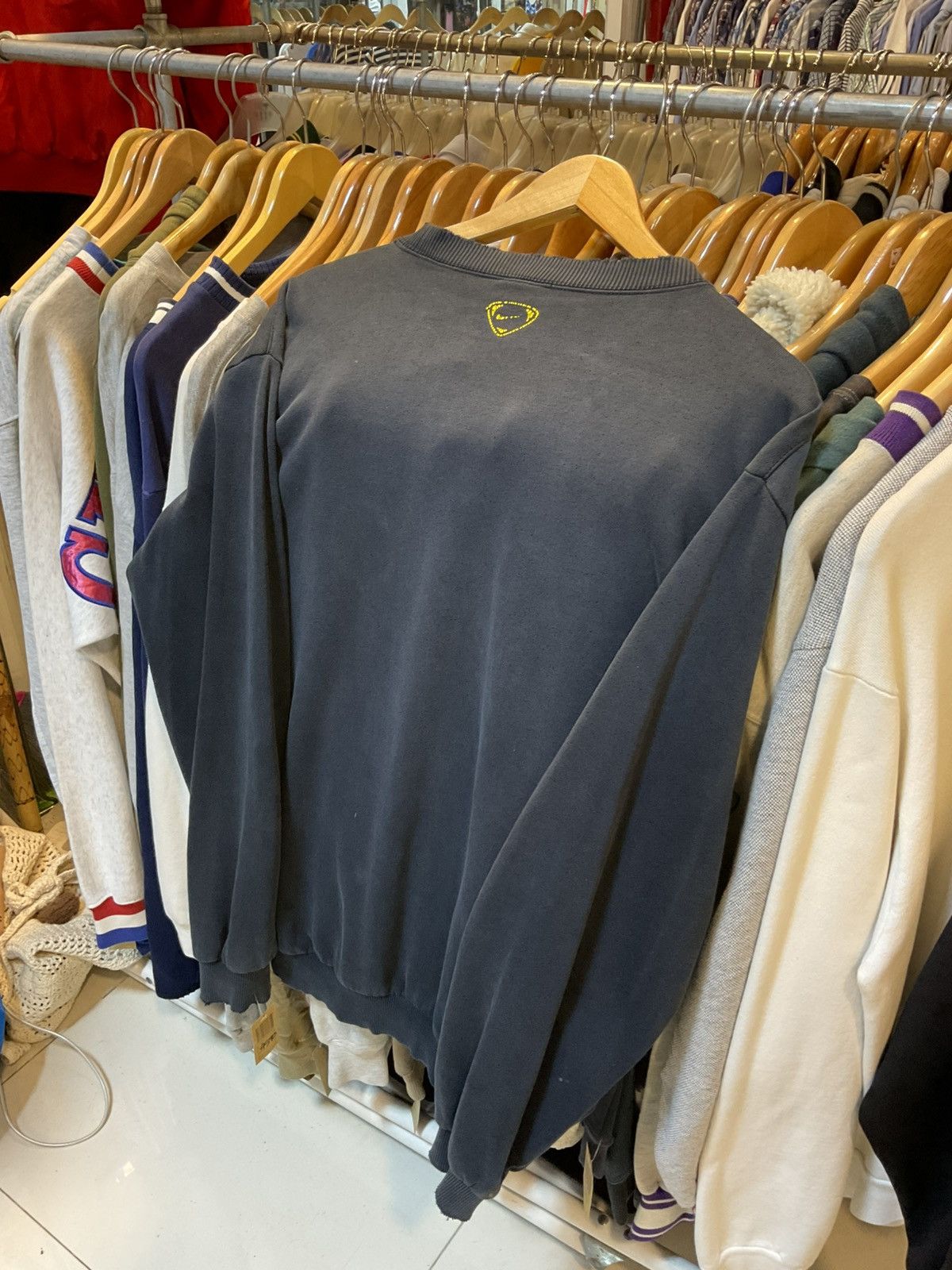 Nike × Vintage Vintage Y2K Nike Inter Milan Sweatshirt Size US L / EU 52-54 / 3 - 3 Thumbnail