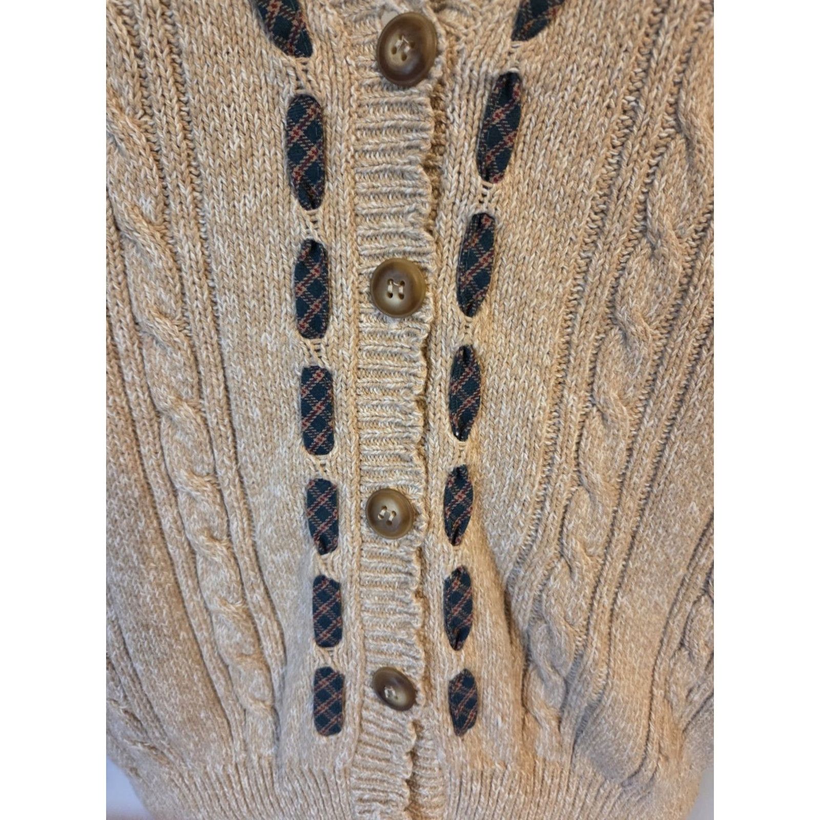 Jantzen VINTAGE Jantzen Classics Beige Floral Embroidered Sleeveless Sweater Vest L Beige 1980s Womens Mans Boys Girls Creative? Size L / US 10 / IT 46 - 4 Thumbnail