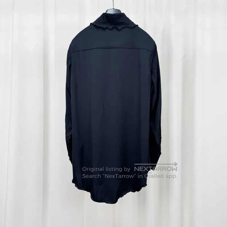 Acne Studios Acne Studios Black Mulberry Silk Colorful Button Shirt Size XXS / US 00 / IT 34 - 2 Thumbnail