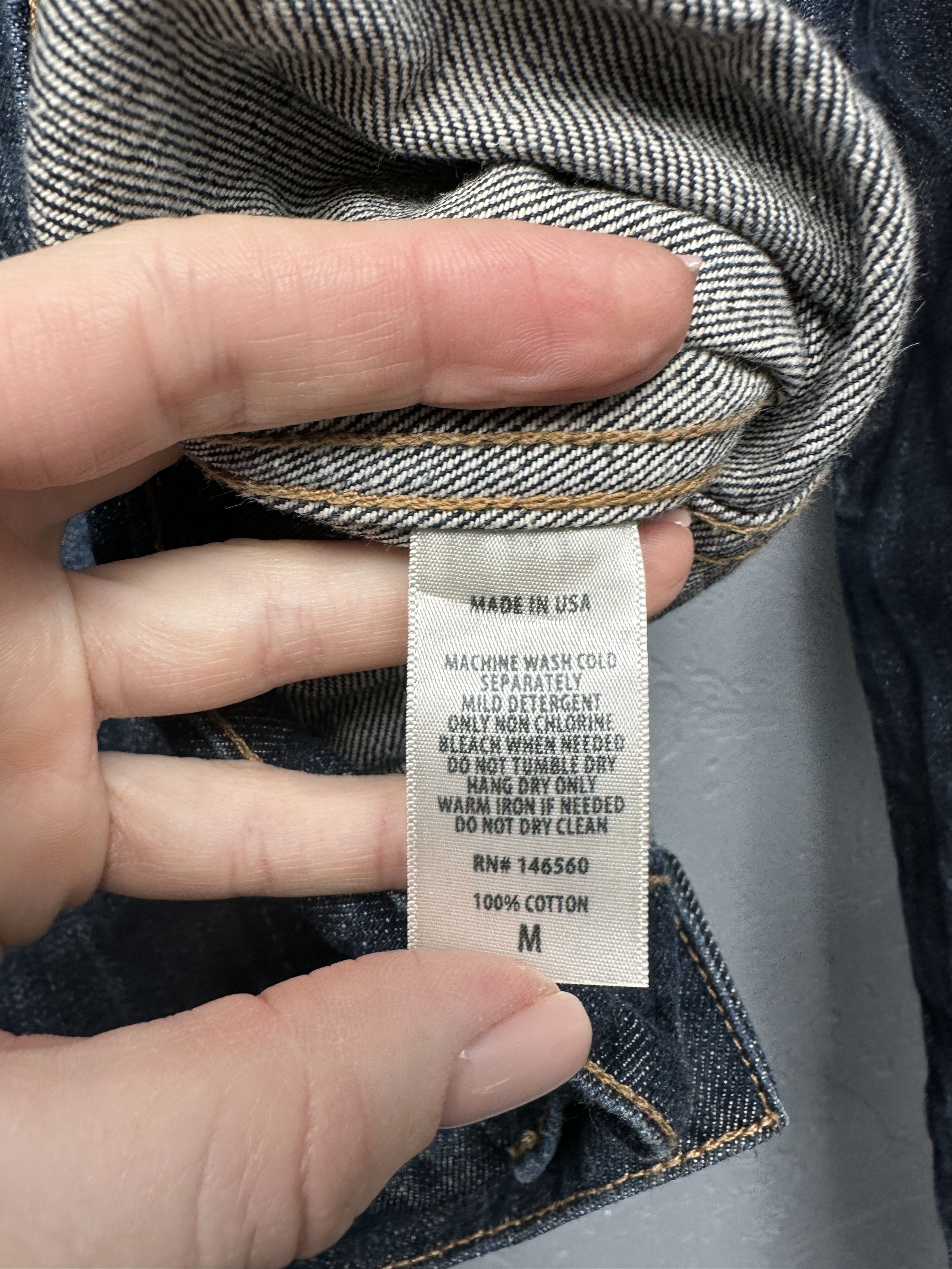 American Rag 321 American Rag Vintage Mens Denim Jacket Size US M / EU 48-50 / 2 - 4 Thumbnail
