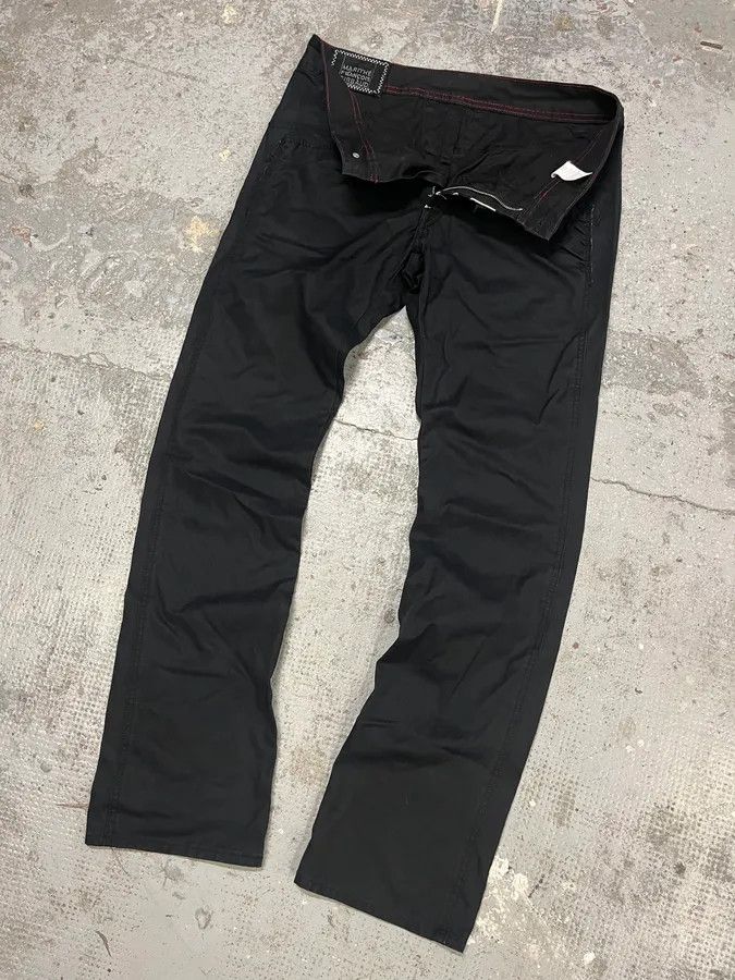 Designer × Marithe + Francois Girbaud × Vintage 2000s Marithé + François Claws Effect Obsucre Pants Size US 32 / EU 48 - 6 Thumbnail