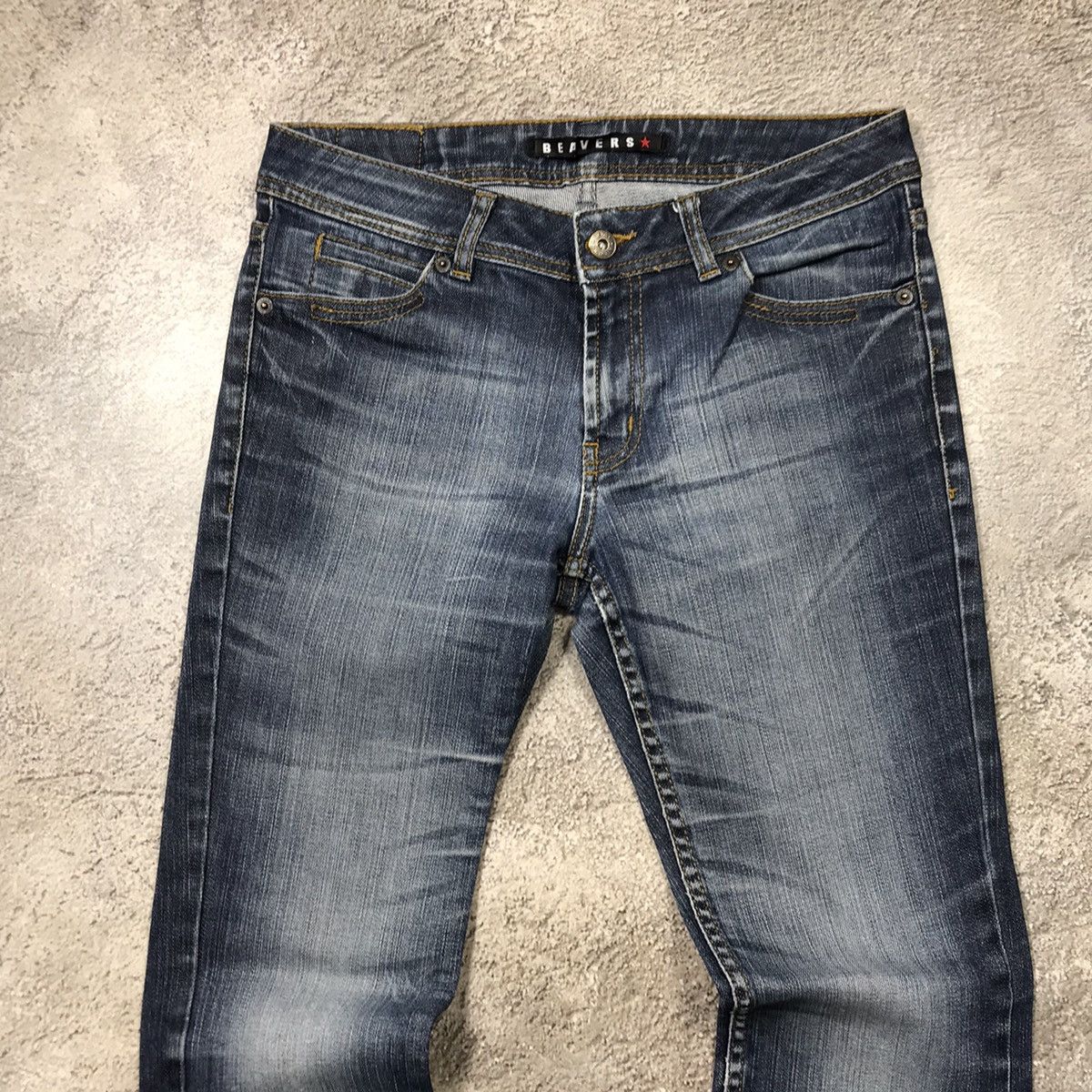 Vintage Vintage 90s Faded Distressed Baggy Jeans Grunge Skate 28 Size 28" / US 6 / IT 42 - 2 Thumbnail