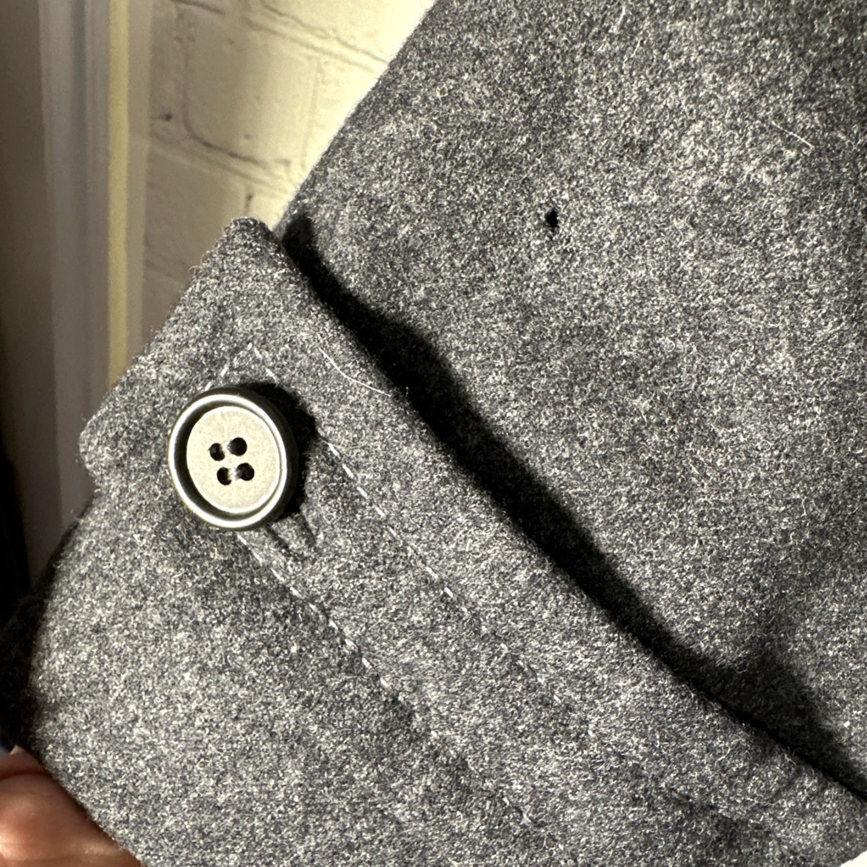 Pendleton Pendleton Vintage Wool Gray Trench Coat Double-Breasted Women Medium Long Coat 47” P2P 21” Size M / US 6-8 / IT 42-44 - 4 Thumbnail