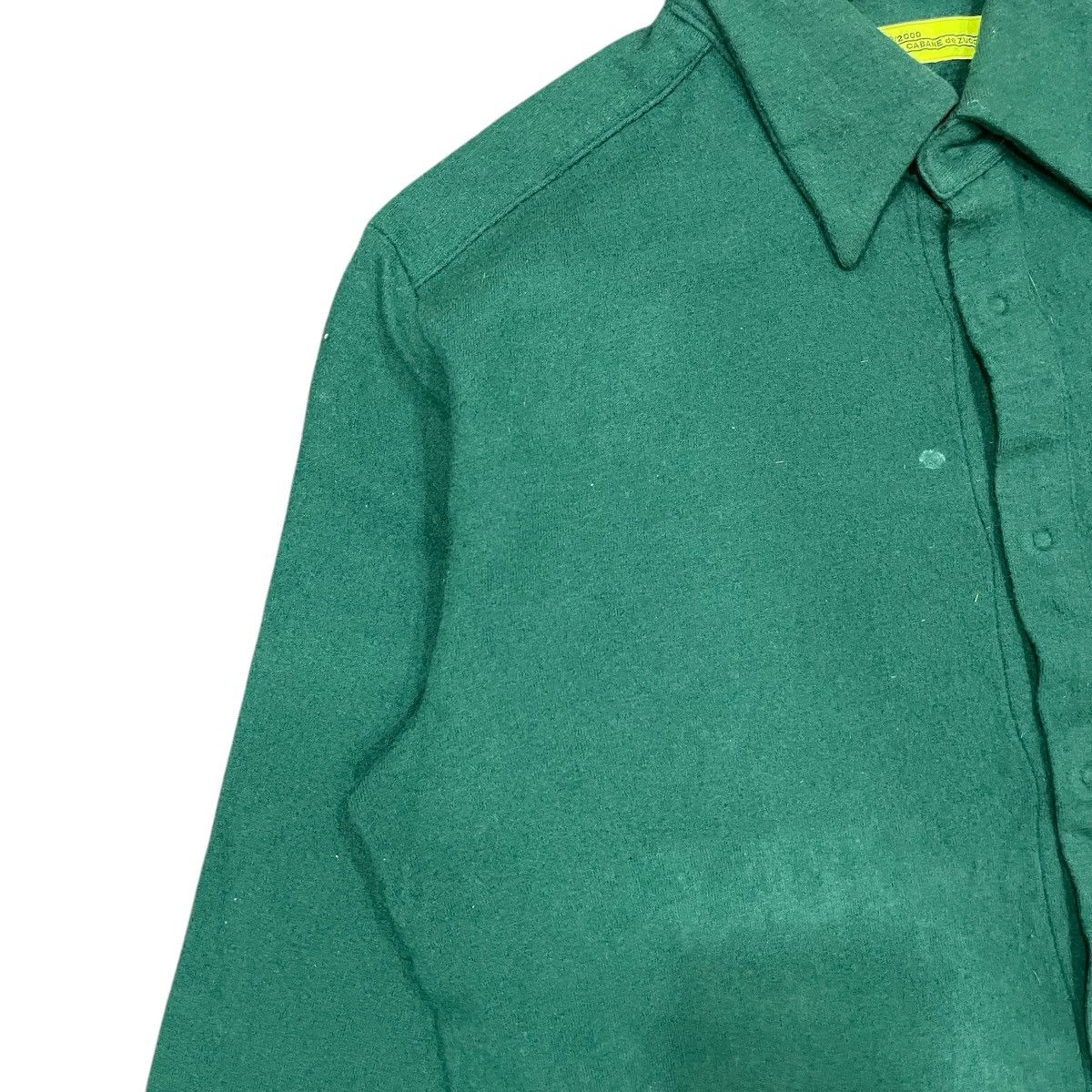 CABANE de ZUCCa Vintage 90s Cabane de Zucca Snap Button Wool Jacket Shirt Size US M / EU 48-50 / 2 - 4 Thumbnail