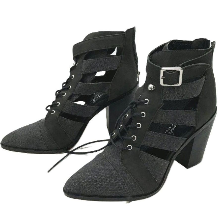 Free People Free People Cameilla Cut Out Ankle Boots 40 Size US 9.5 / IT 39.5 - 12 Thumbnail