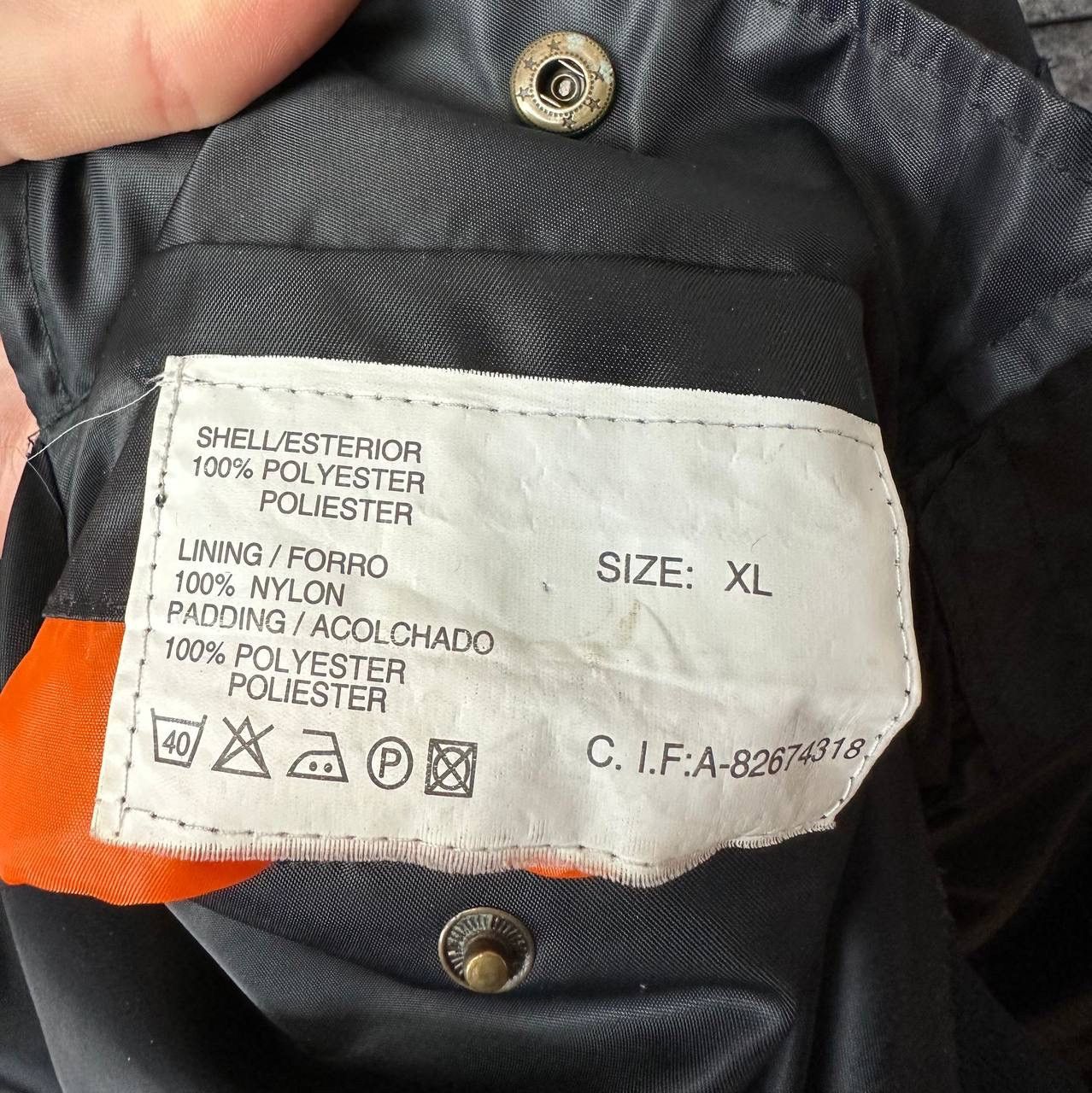 Japanese Brand Vintage MA-1 Mil-tec bomber jacket Reversible size XLarge Size US XL / EU 56 / 4 - 9 Thumbnail