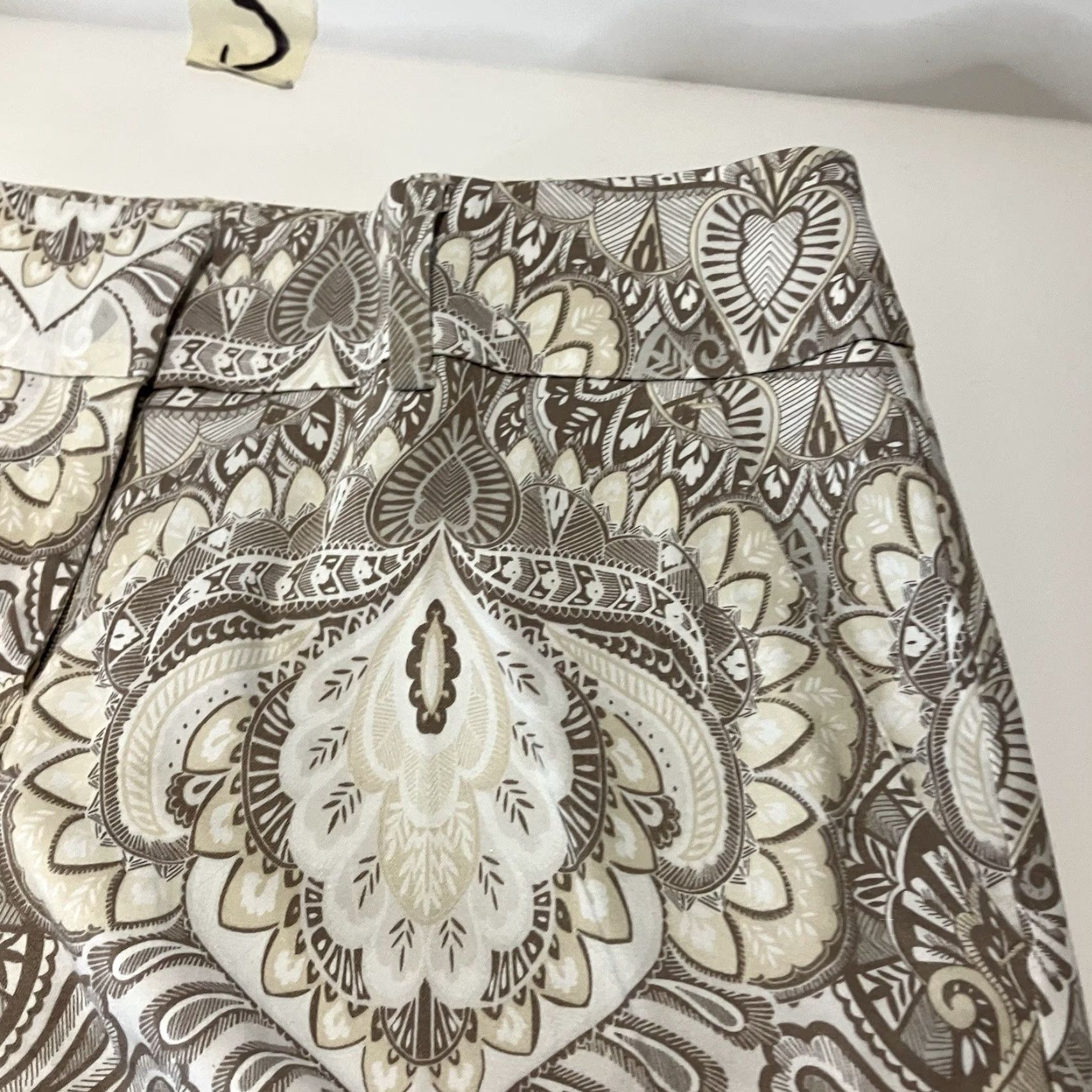 Sea New York VINTAGE None Women's Shorts Casual Aloha Beige Cotton Spandex Spring Summer Size 2 Size 26" / US 2 / IT 38 - 7 Thumbnail