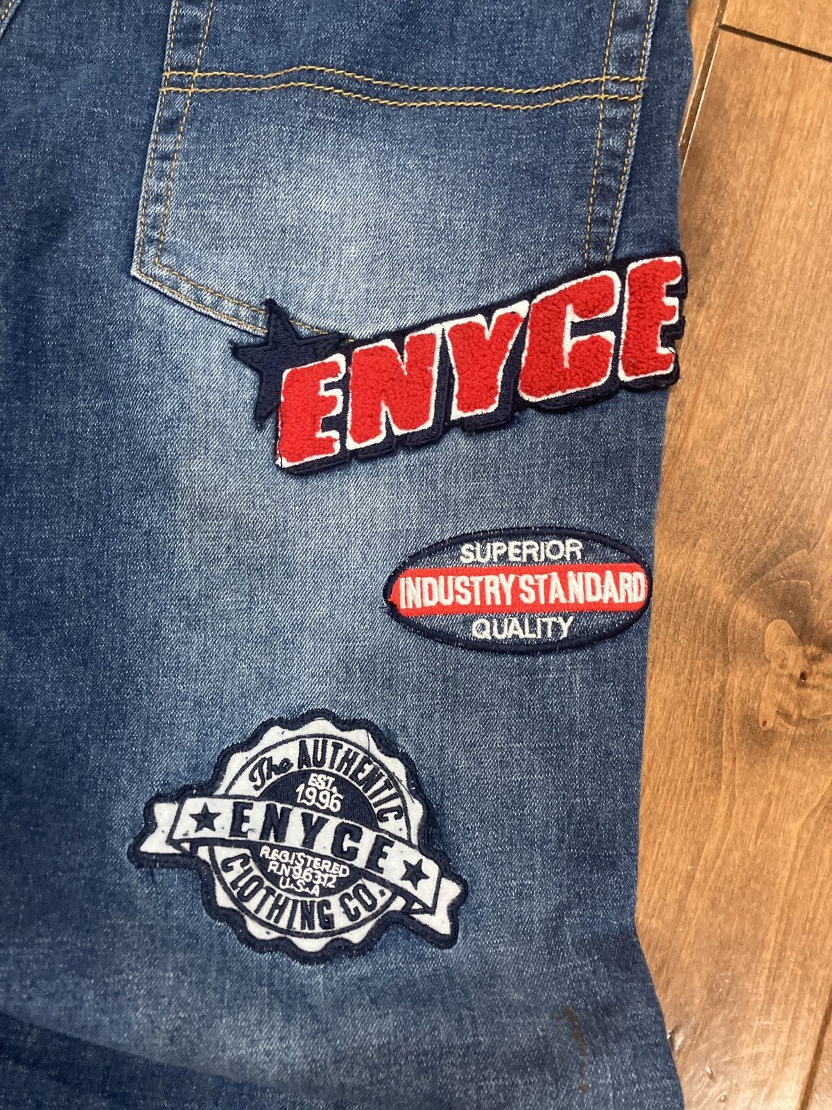 Enyce ENYCE baggy Y2K American blue jeans Size US 34 / EU 50 - 3 Thumbnail