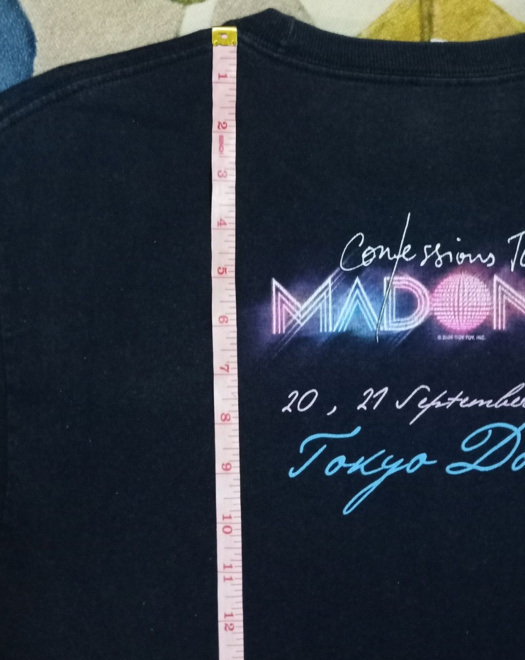Band Tees Vintage Madonna Confession Tour 2006 Tokyo Dome T-shirt Size US M / EU 48-50 / 2 - 18 Thumbnail