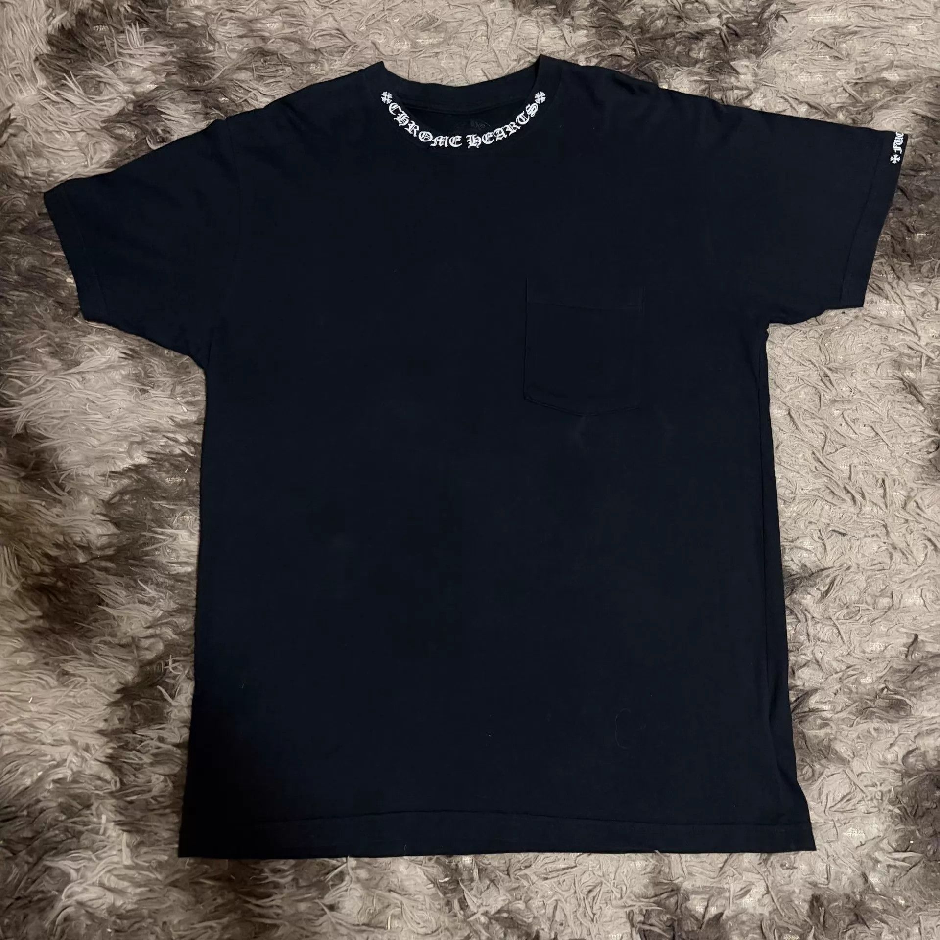Chrome Hearts Chrome Hearts V-Neck T-Shirt | Grailed