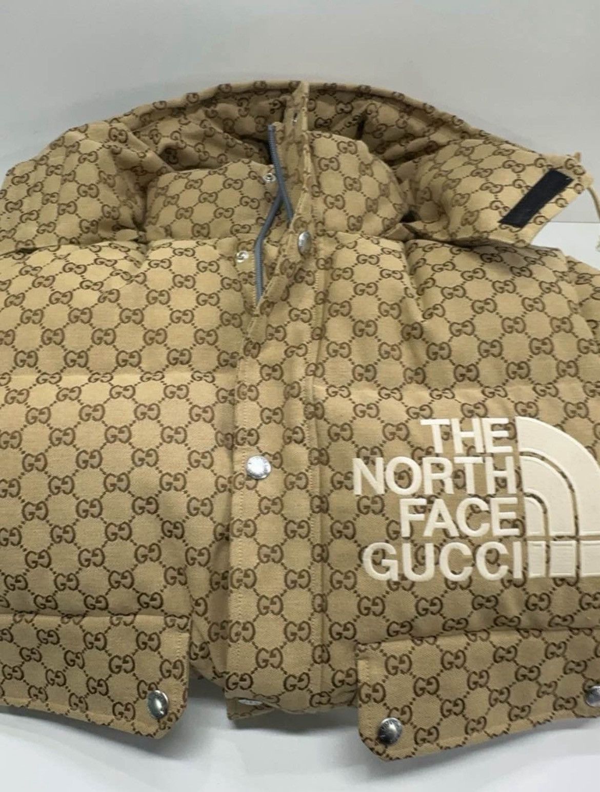 Gucci × The North Face Gucci x The North Face Print Down Jacket Size S / US 4 / IT 40 - 6 Thumbnail