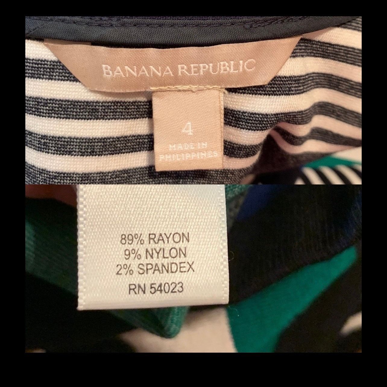 Banana Republic Banana Republic Multi Stripe Ponte Knit Sheath Dress 4 Size S / US 4 / IT 40 - 10 Thumbnail