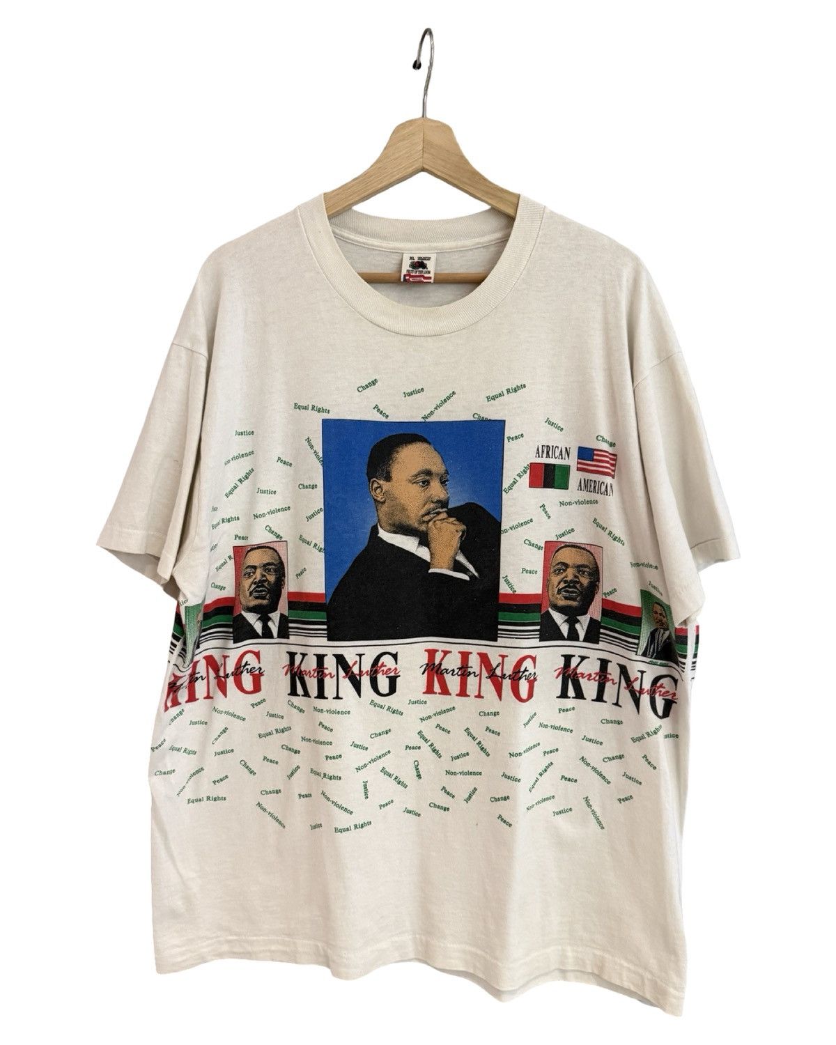 Rap Tees Vintage 90s Martin Luther King JR I Have A Dream Rap Tee Size US XL / EU 56 / 4 - 1 Thumbnail