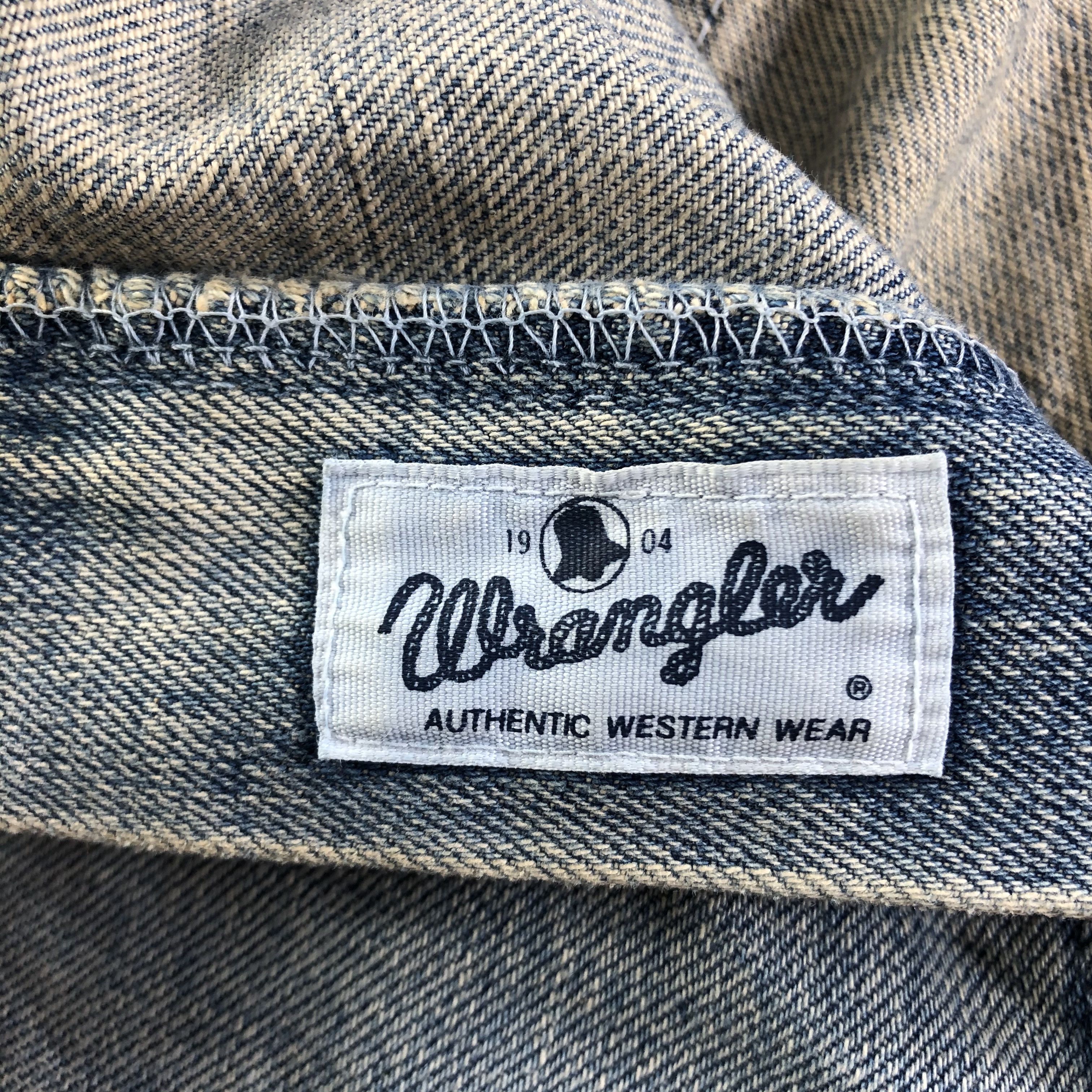 Vintage Vintage Wrangler Selvedge Jeans-JM3638 Size US 31 - 9 Thumbnail