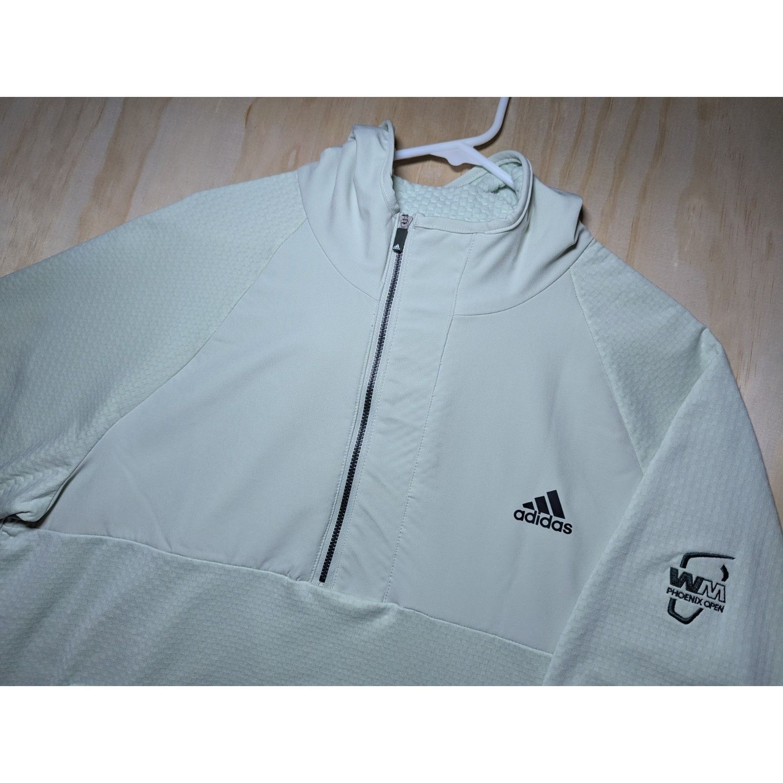 Adidas Adidas Men's Large WM Phoenix Open Golf 1/4 Zip Hoodie Size US L / EU 52-54 / 3 - 1 Thumbnail