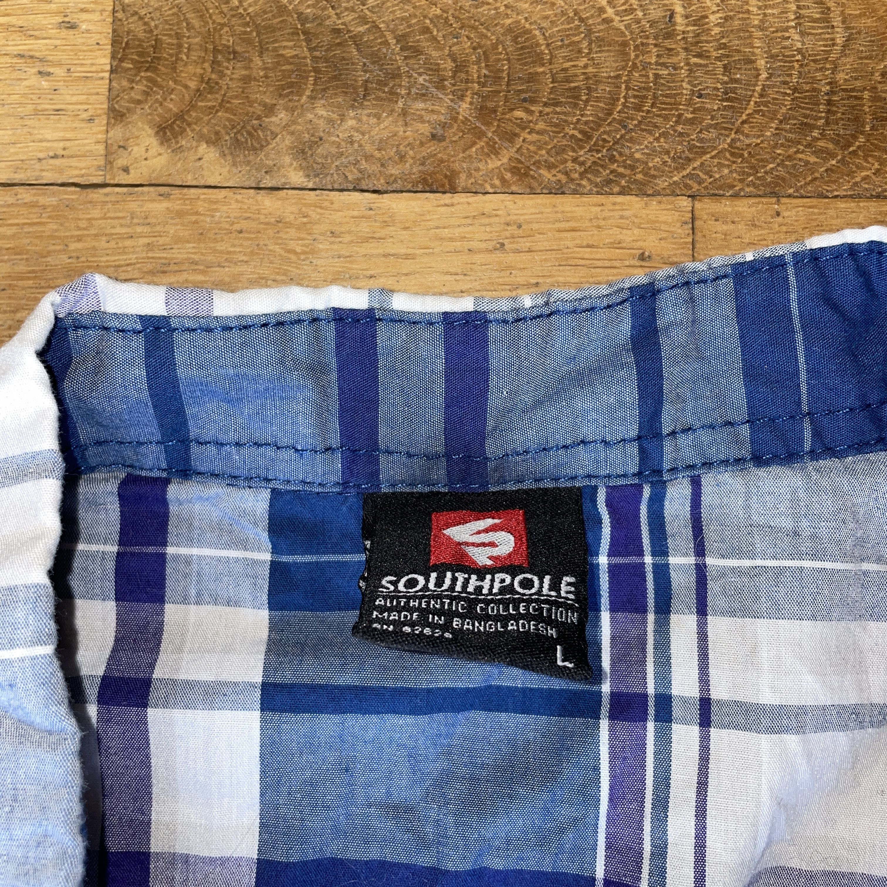 Southpole Southpole Men's Fashion Check Shirt Cotton Size L Size US L / EU 52-54 / 3 - 2 Thumbnail