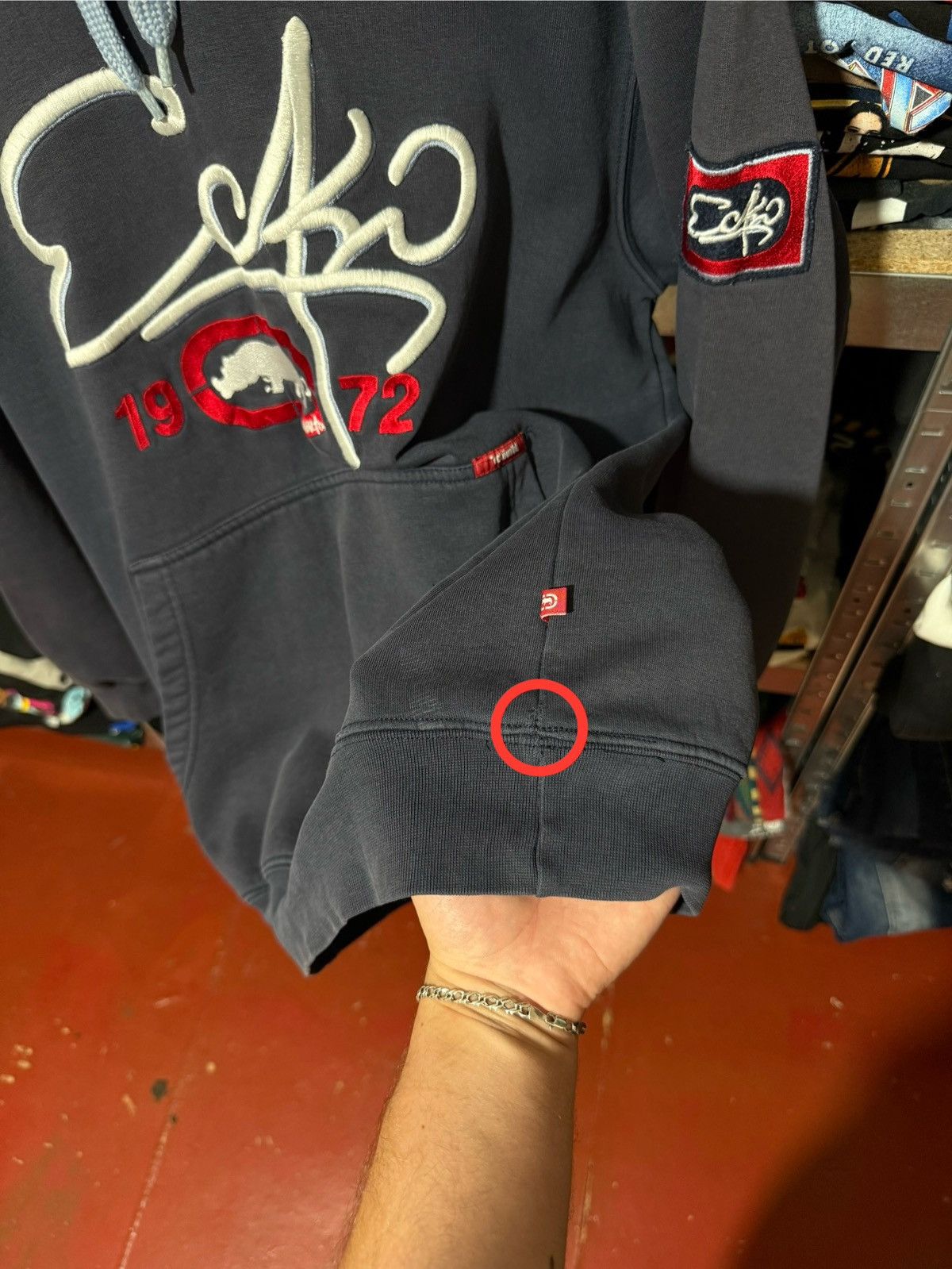 Ecko Unltd. Vintage Y2K Ecko Unltd Up Graphic Logo Hoodie Y2K Hype Size US XL / EU 56 / 4 - 10 Thumbnail